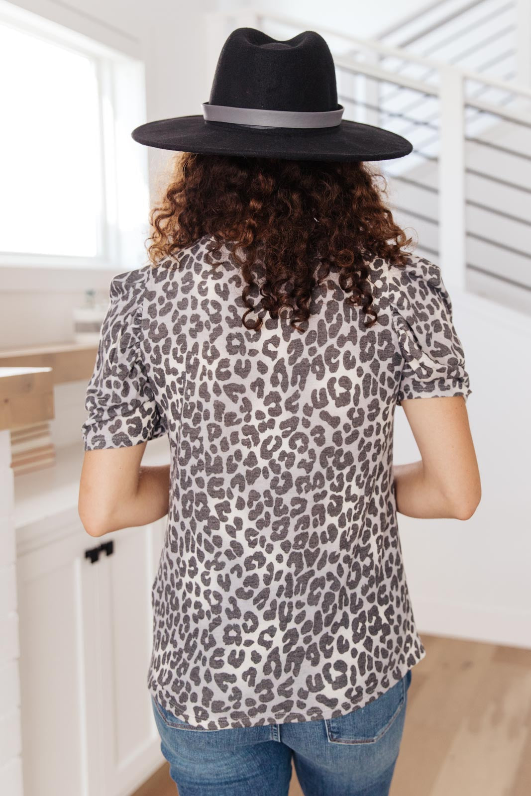On The Wild Side Puff Sleeve Top-Womens-Modish Lily, Tecumseh Michigan
