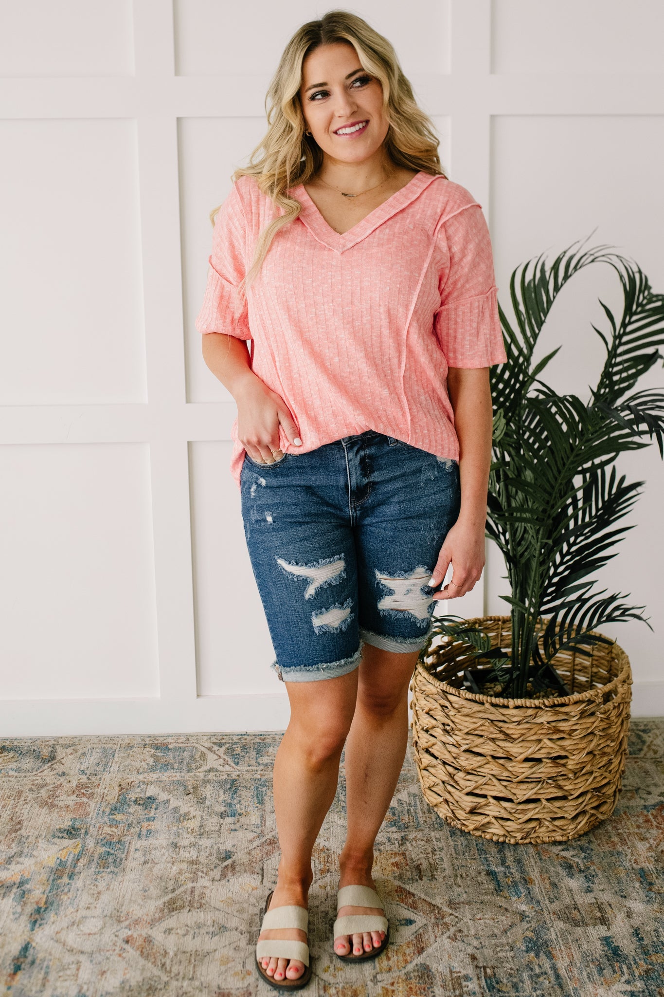 Over The Line Top-Womens-Modish Lily, Tecumseh Michigan