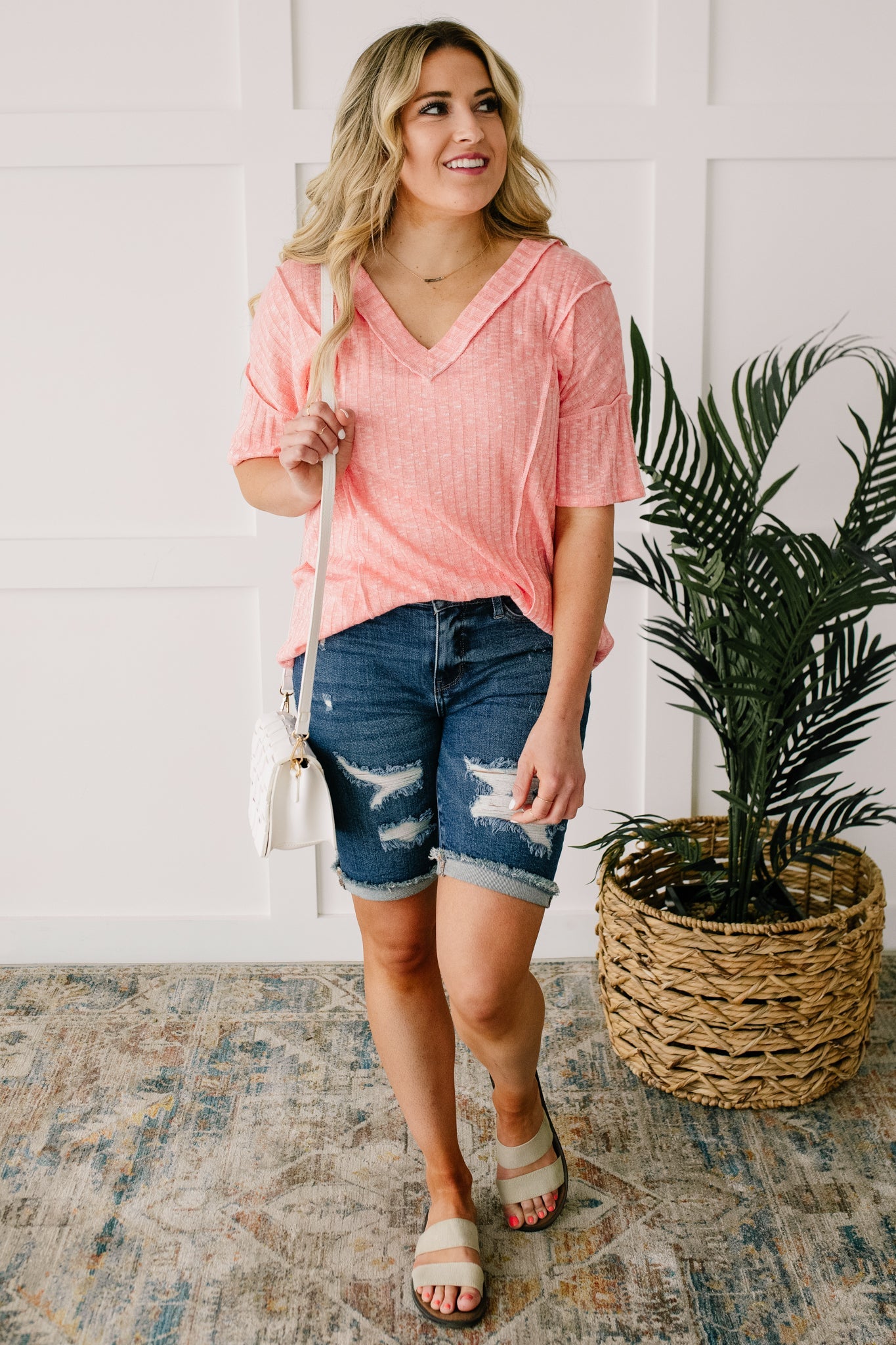Over The Line Top-Womens-Modish Lily, Tecumseh Michigan