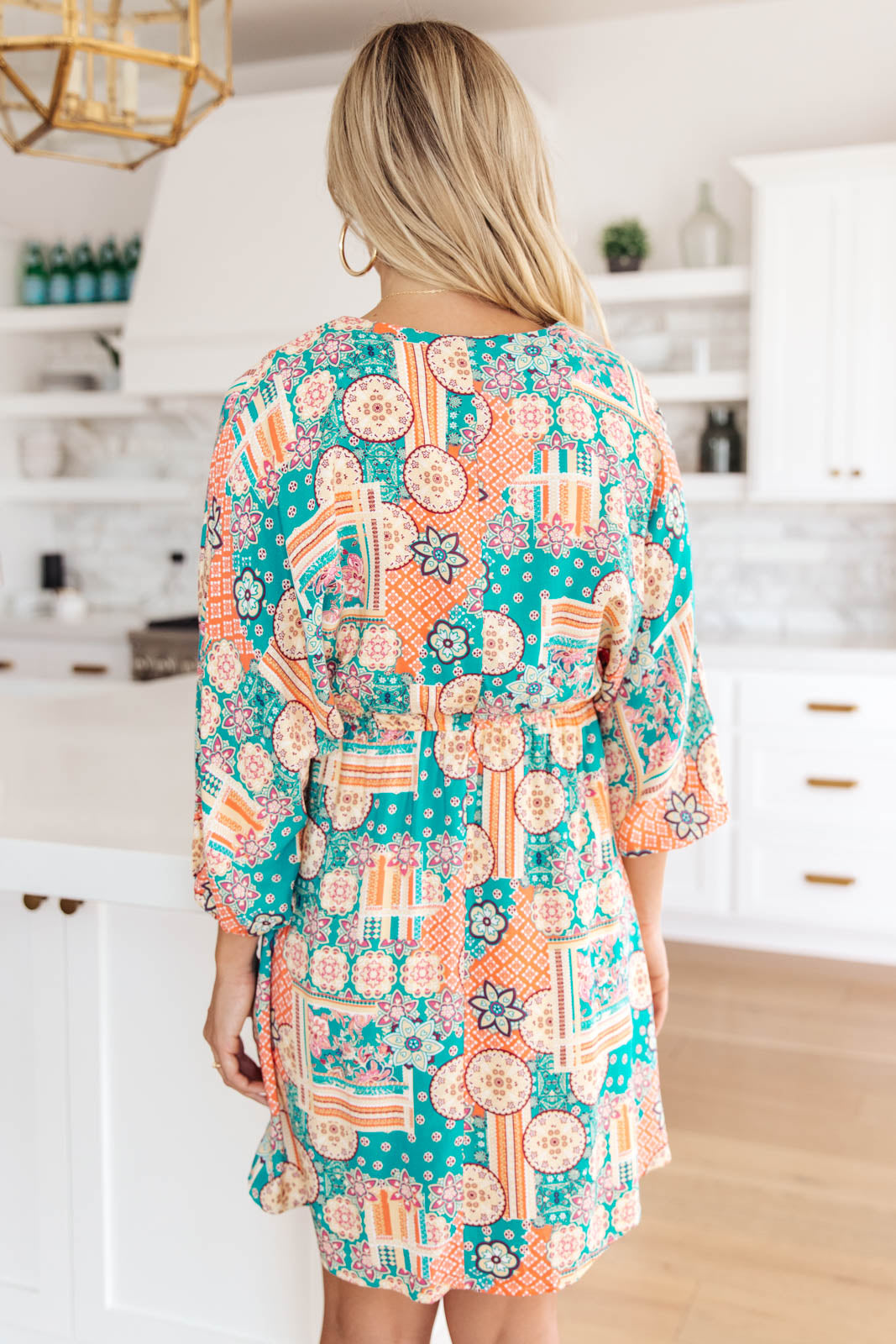Perfectly Paired Print Dress-Womens-Modish Lily, Tecumseh Michigan