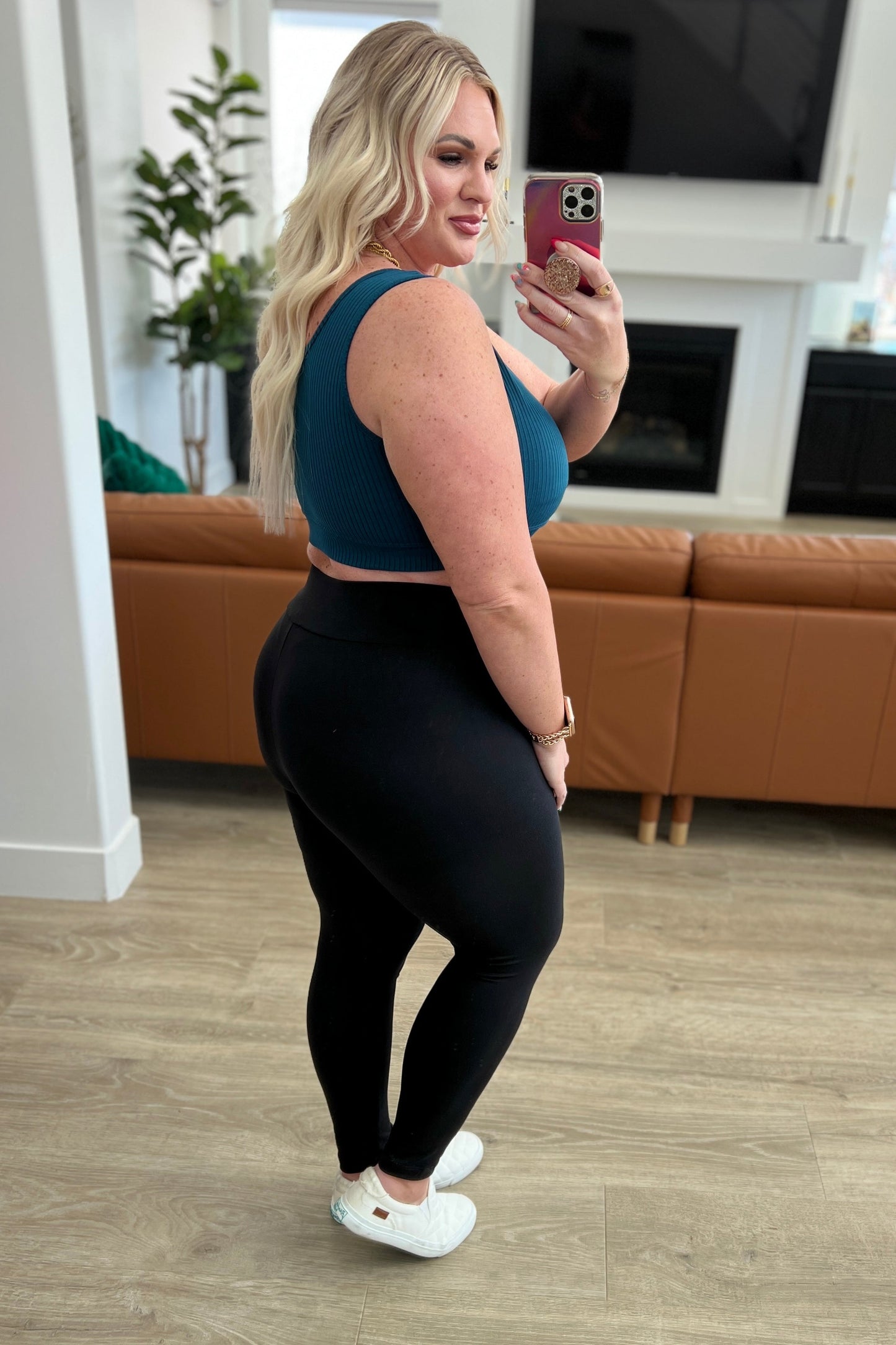 A Heartbeat Skip Leggings-Athleisure-Modish Lily, Tecumseh Michigan