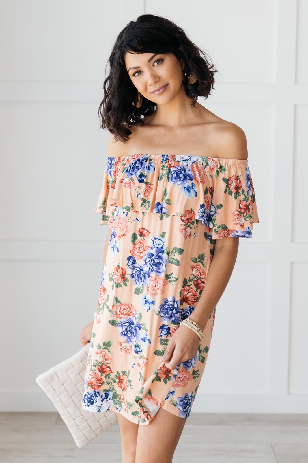 Right As Roses Dress in Blush-Womens-Modish Lily, Tecumseh Michigan