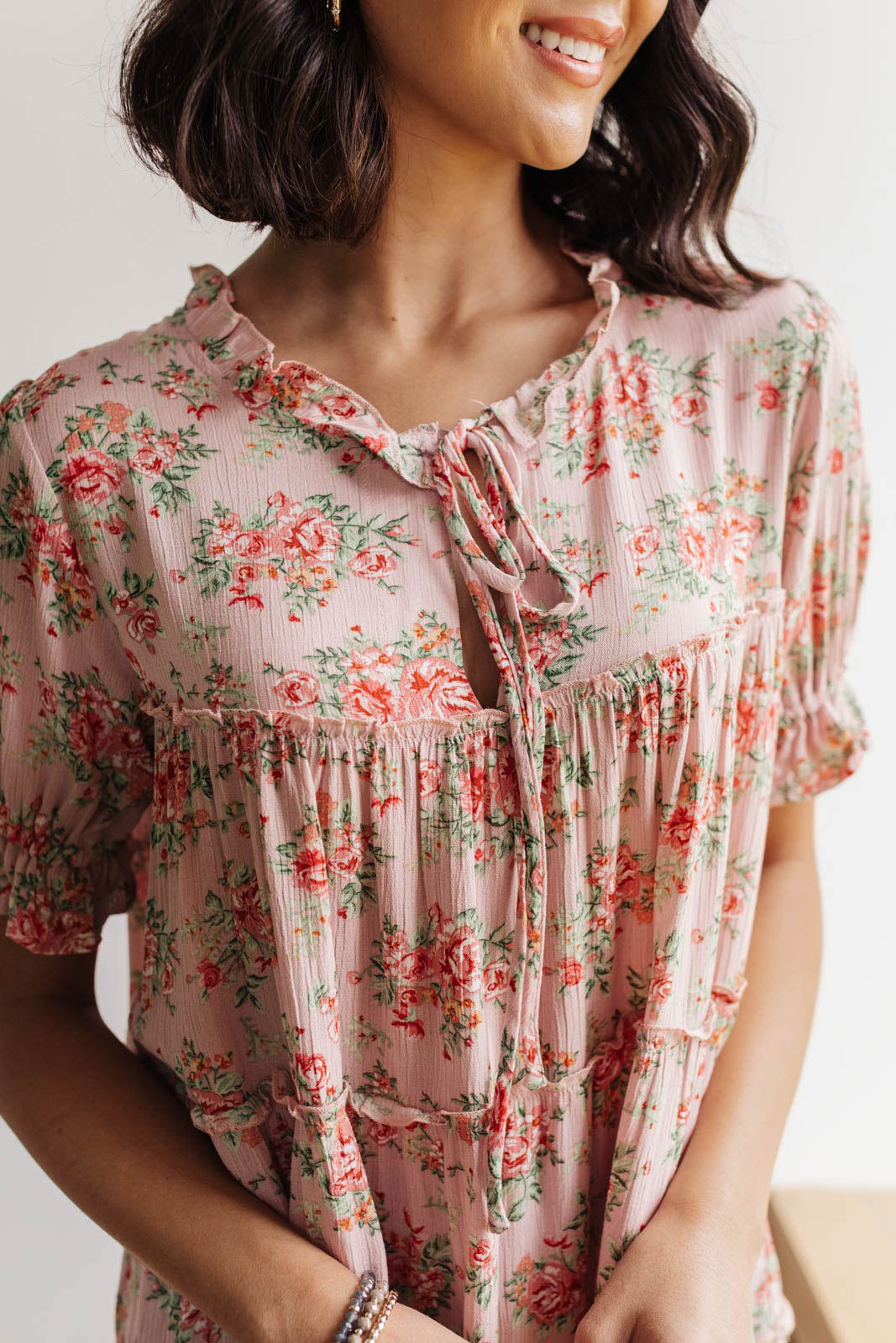 Smooth Sailing Top in Pink-Womens-Modish Lily, Tecumseh Michigan