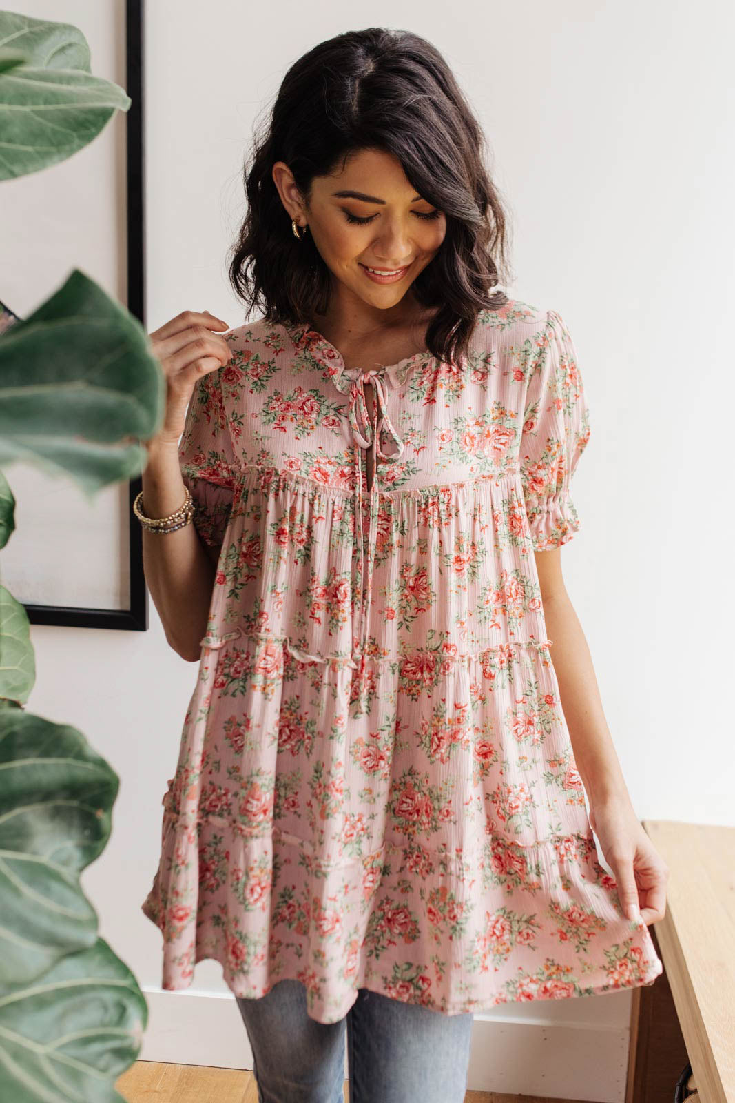 Smooth Sailing Top in Pink-Womens-Modish Lily, Tecumseh Michigan