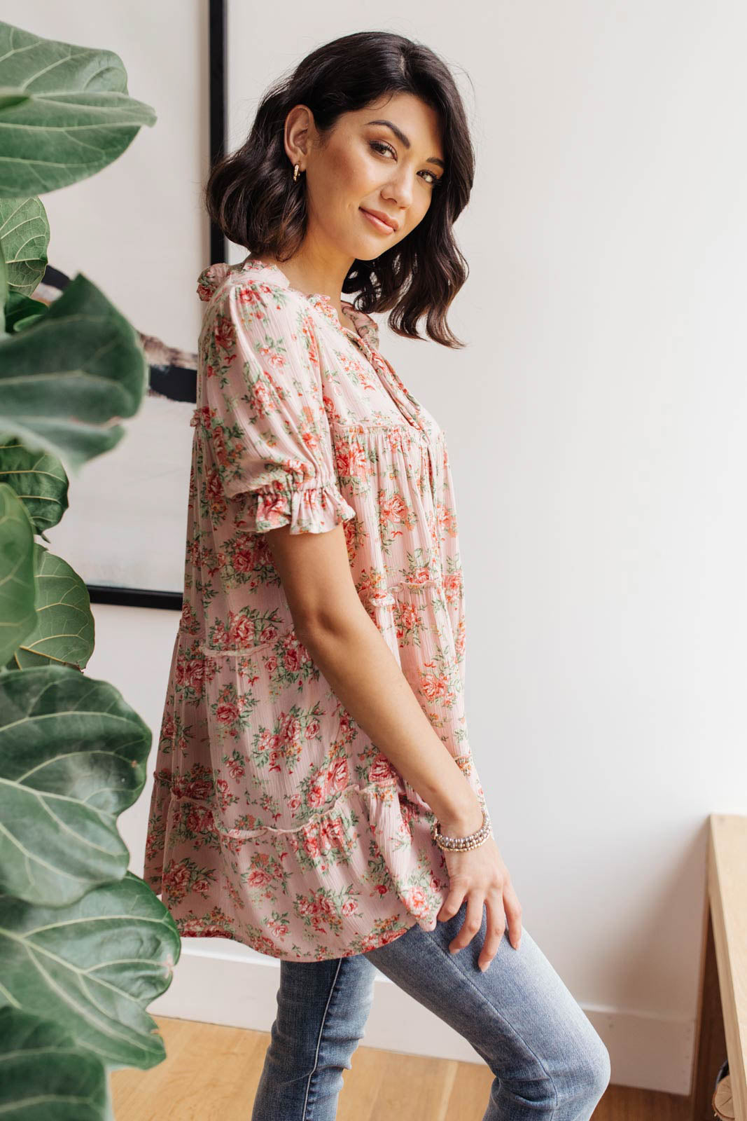 Smooth Sailing Top in Pink-Womens-Modish Lily, Tecumseh Michigan