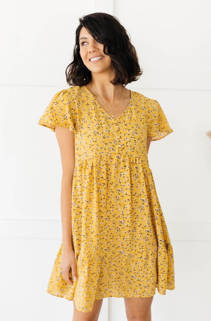 Sunlit Meadows Day Dress-Womens-Modish Lily, Tecumseh Michigan