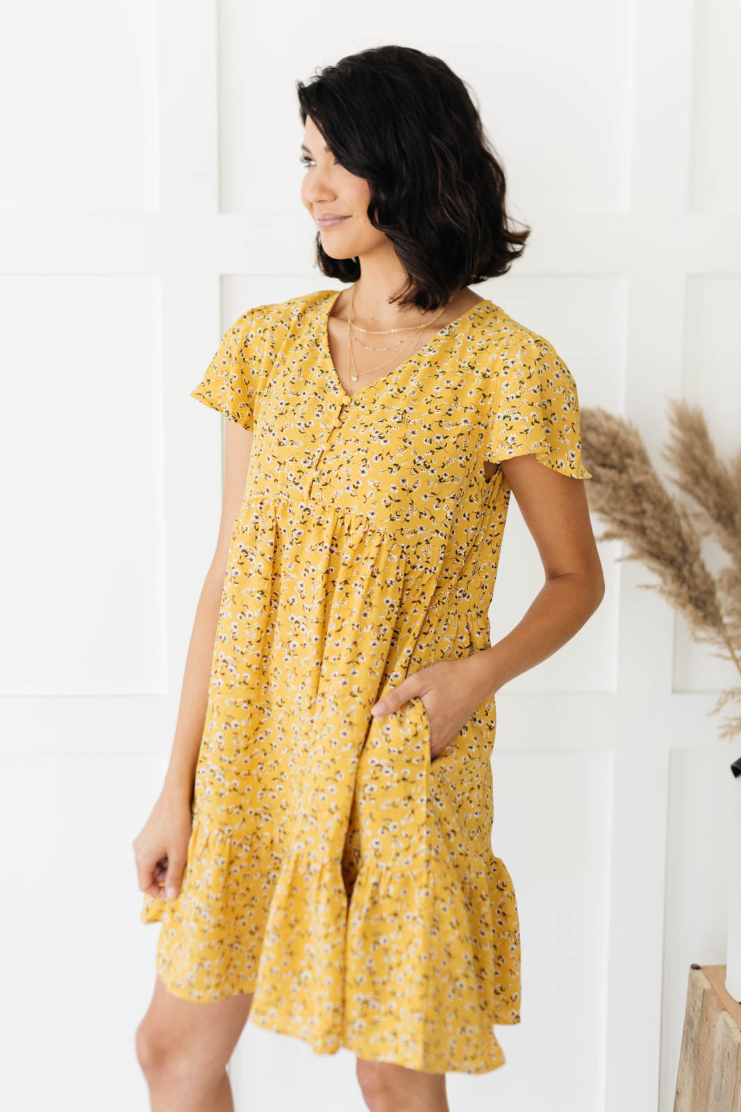 Sunlit Meadows Day Dress-Womens-Modish Lily, Tecumseh Michigan