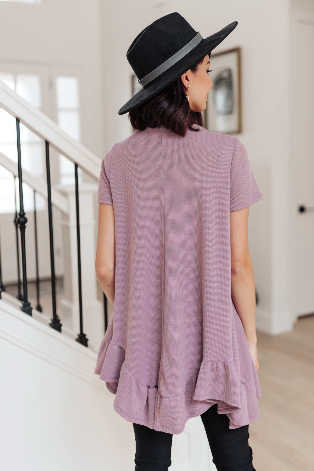 Sweet Breeze Tunic Dress in Lavender-Womens-Modish Lily, Tecumseh Michigan