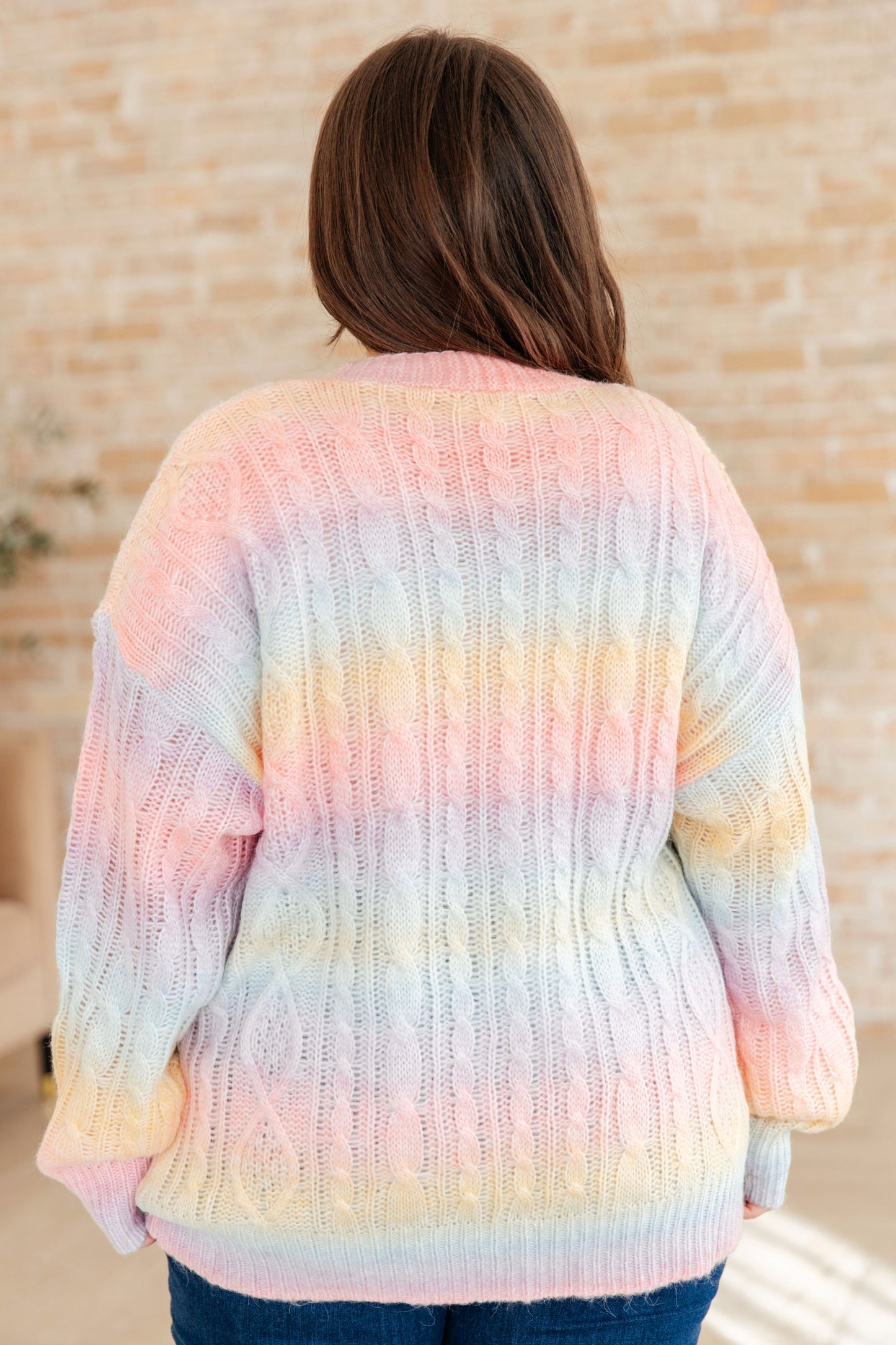 Sweet Dreams Rainbow Cardigan-Tops-Modish Lily, Tecumseh Michigan