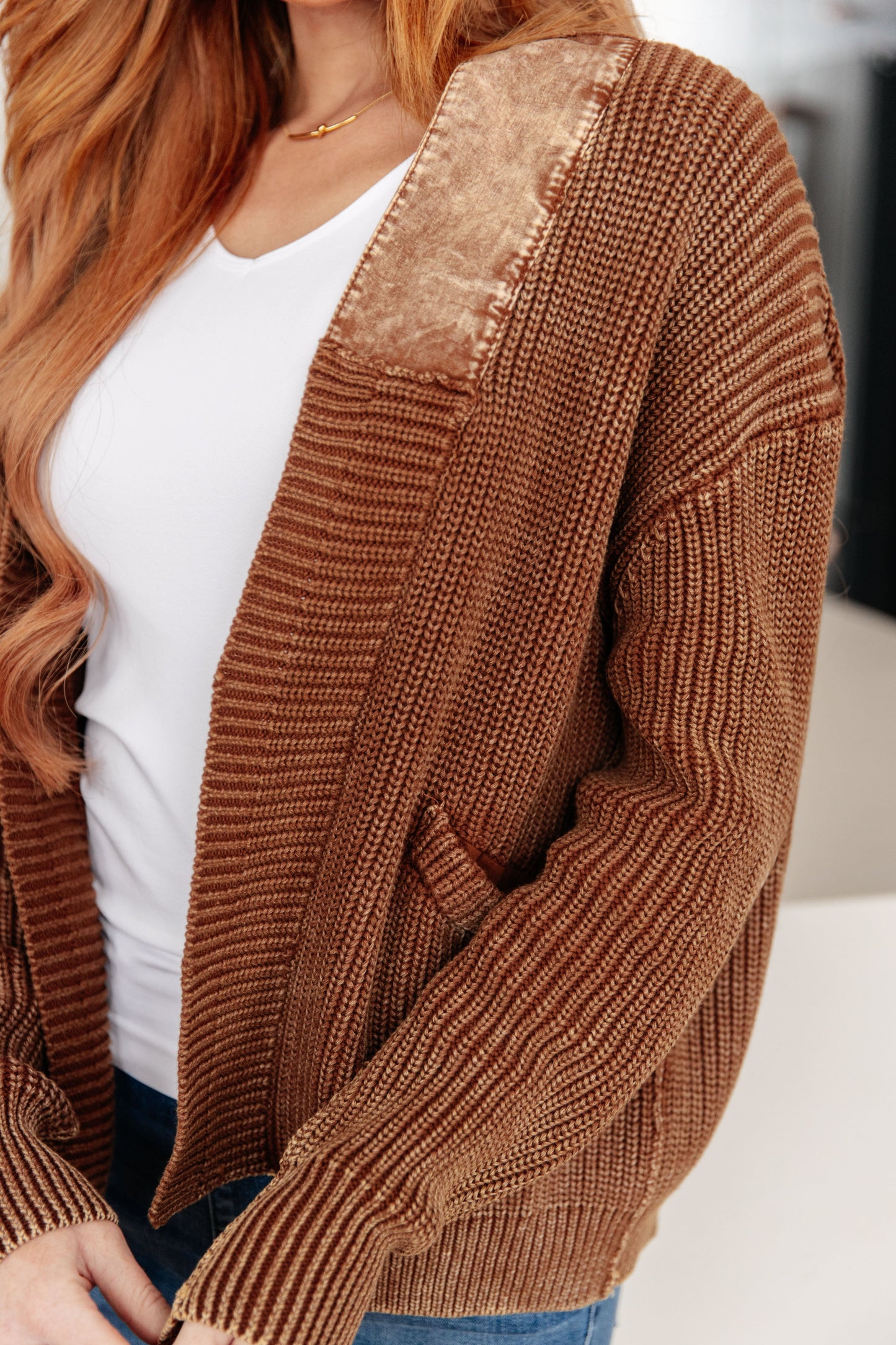 That I Can Work With Grandpa Cardigan-Womens-Modish Lily, Tecumseh Michigan