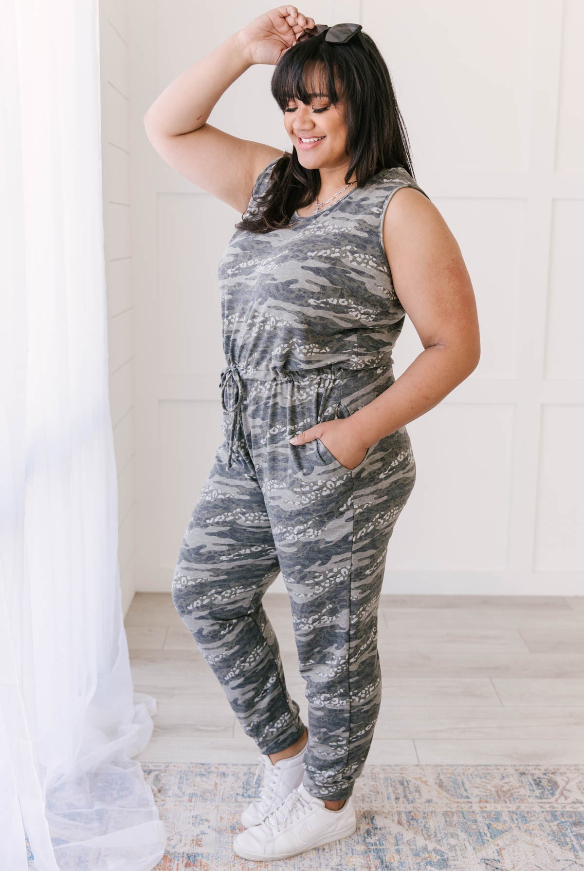 Megan Jumpsuit in Camo-Womens-Modish Lily, Tecumseh Michigan