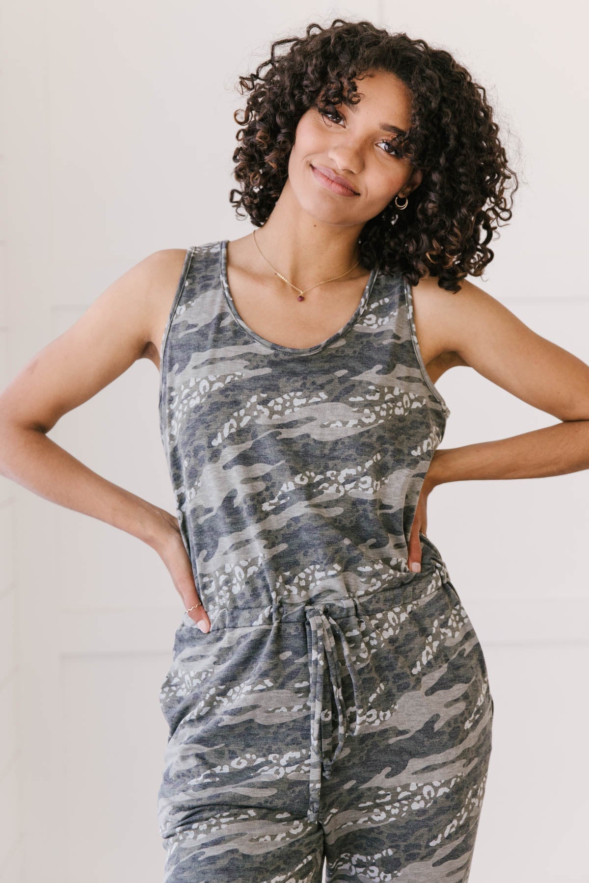 Megan Jumpsuit in Camo-Womens-Modish Lily, Tecumseh Michigan