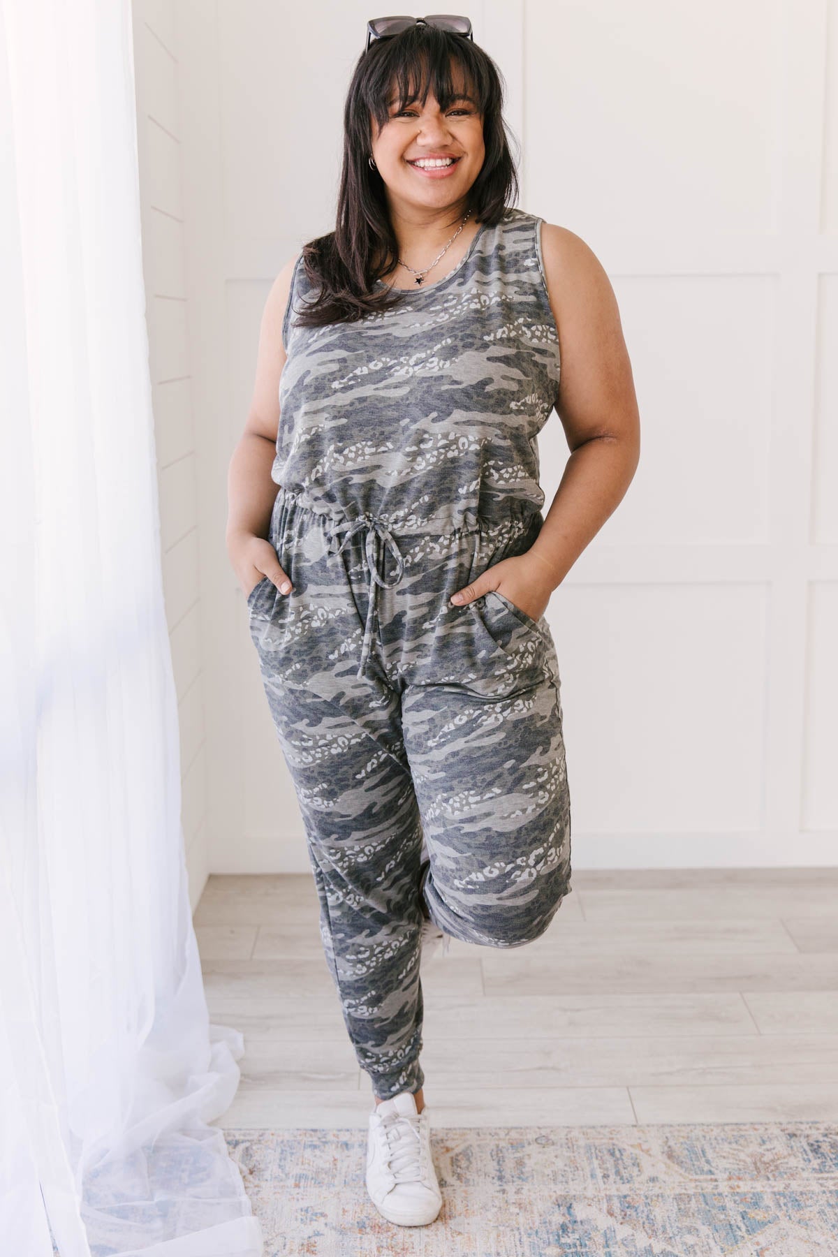 Megan Jumpsuit in Camo-Womens-Modish Lily, Tecumseh Michigan