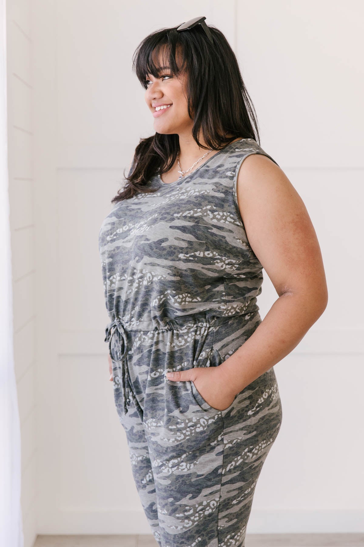 Megan Jumpsuit in Camo-Womens-Modish Lily, Tecumseh Michigan