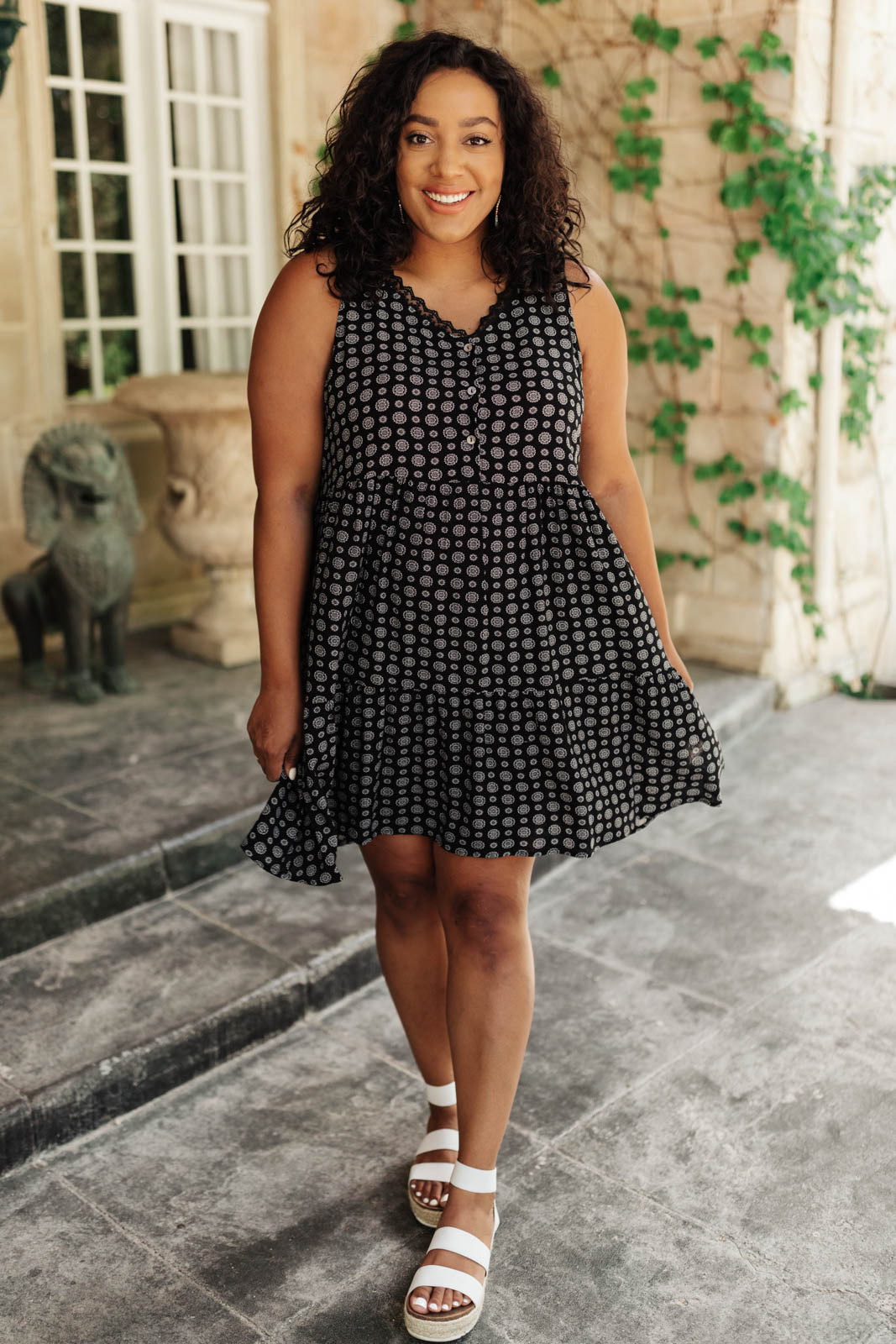 Later Days Dress in Black-Womens-Modish Lily, Tecumseh Michigan