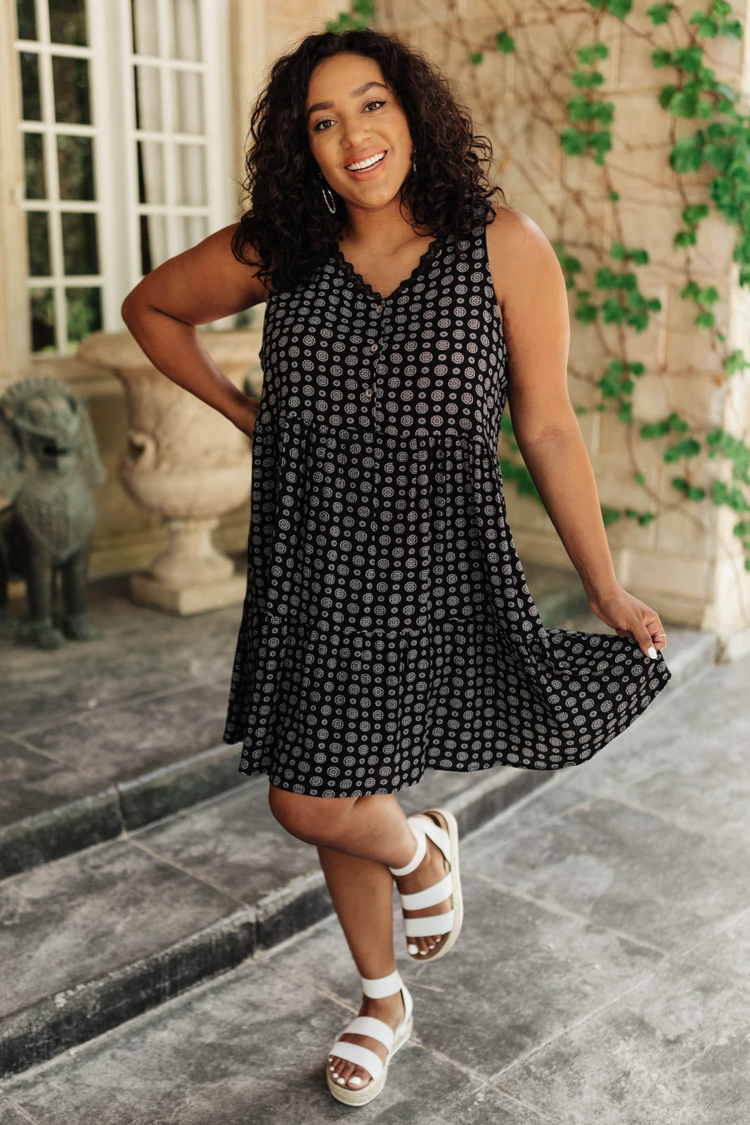 Later Days Dress in Black-Womens-Modish Lily, Tecumseh Michigan