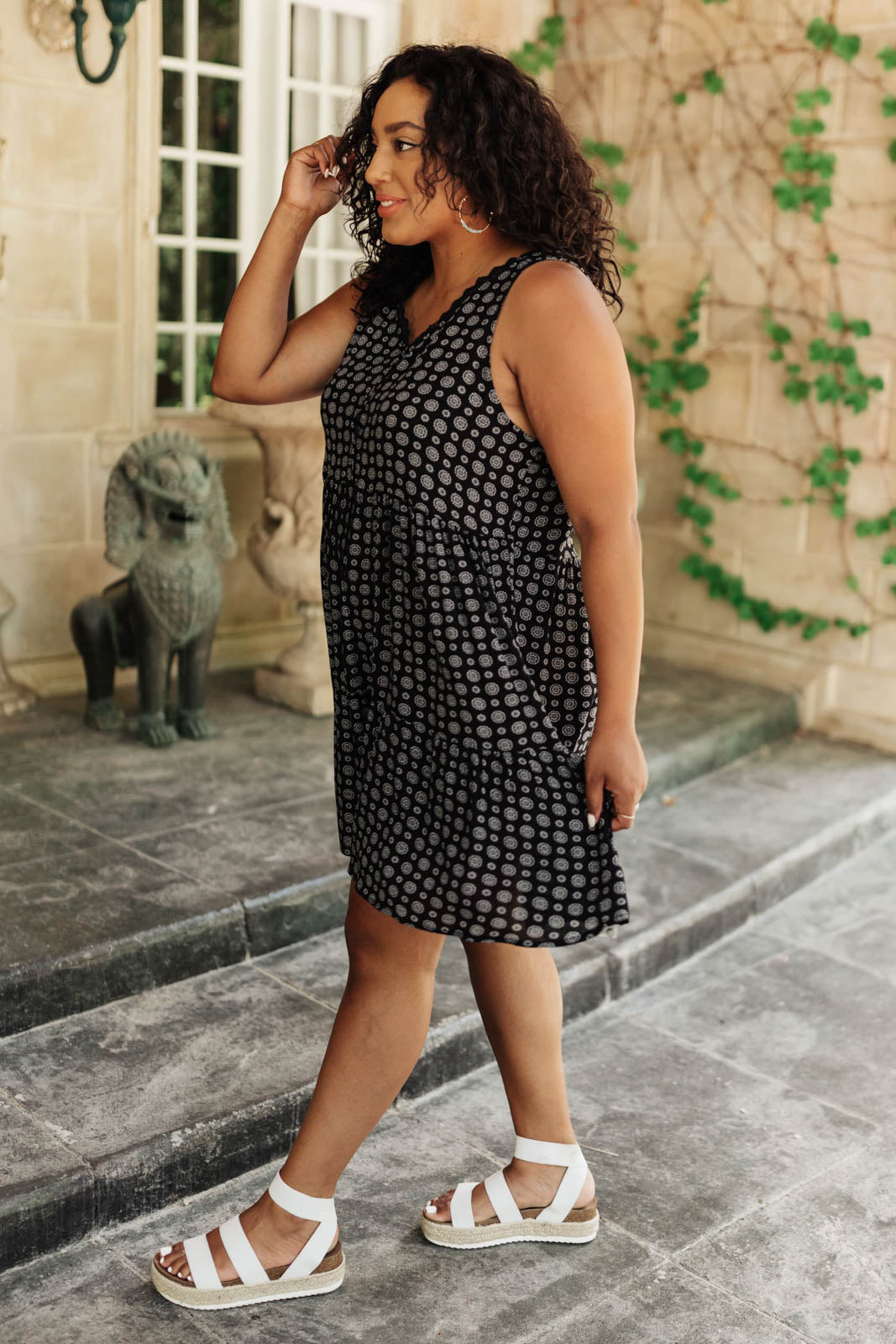 Later Days Dress in Black-Womens-Modish Lily, Tecumseh Michigan