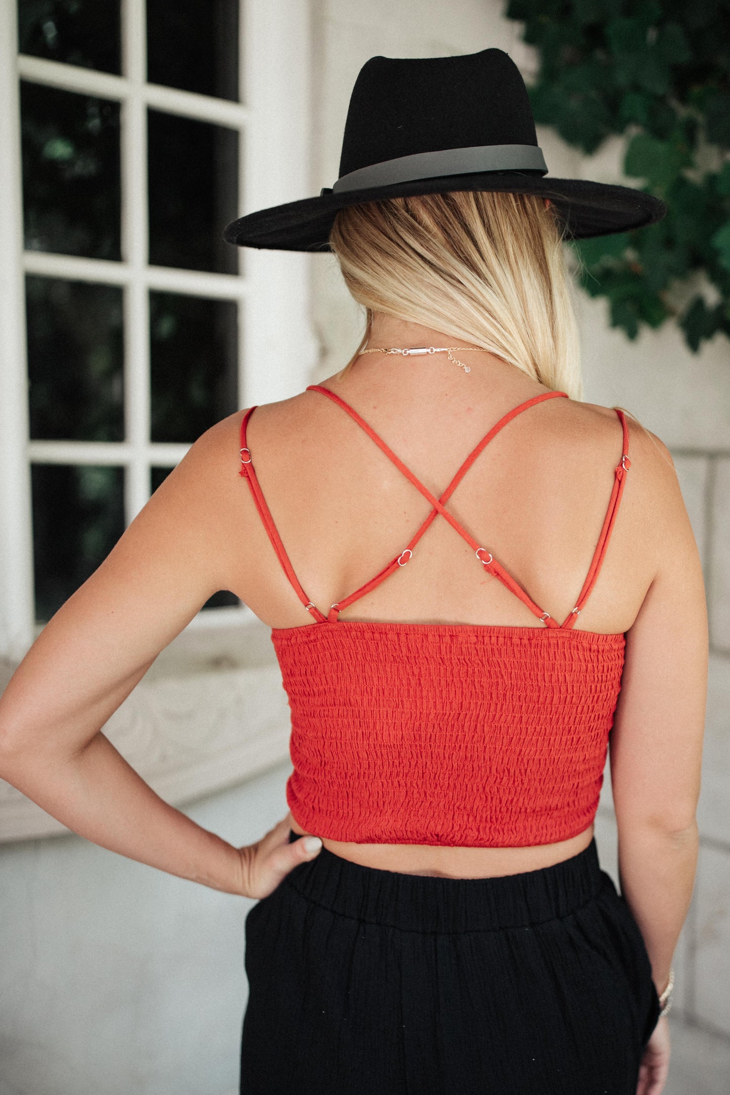 Wild And Free Crop Top in Rust-Womens-Modish Lily, Tecumseh Michigan