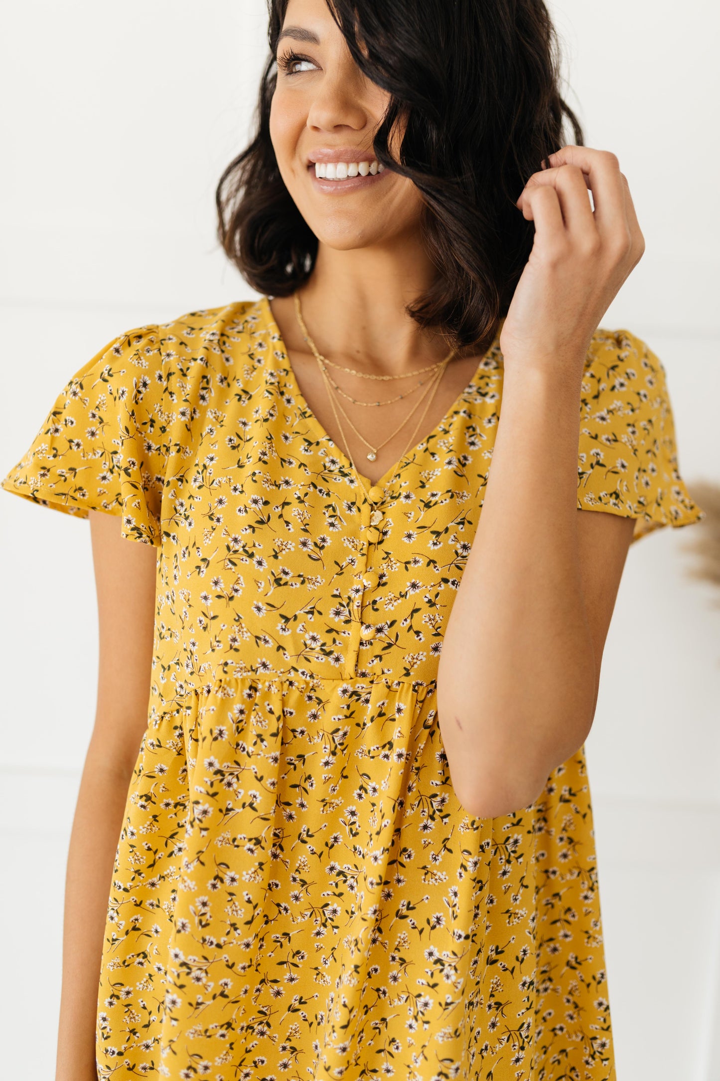Sunlit Meadows Day Dress-Womens-Modish Lily, Tecumseh Michigan