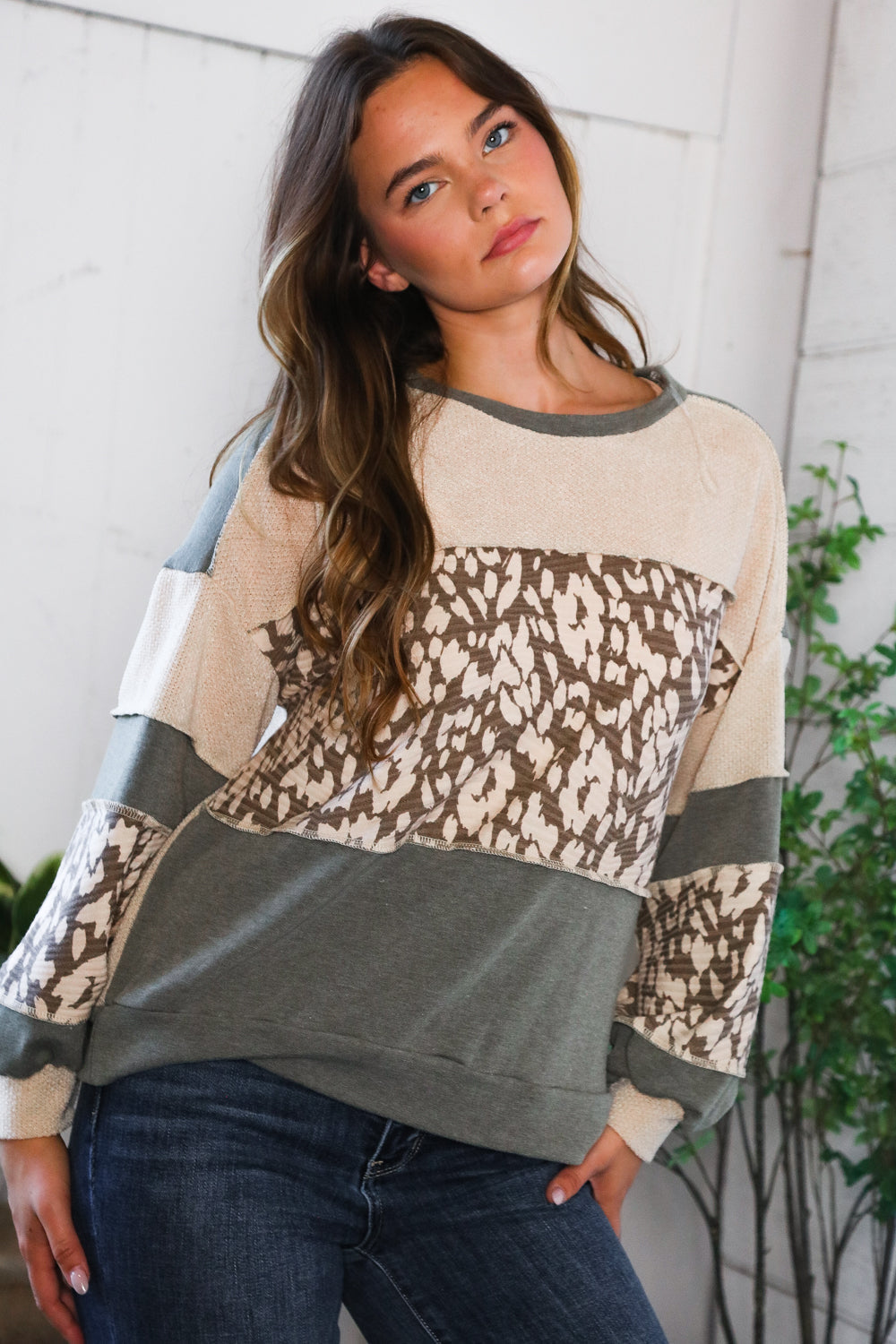 The Wanderer French Terry Pullover-Modish Lily, Tecumseh Michigan