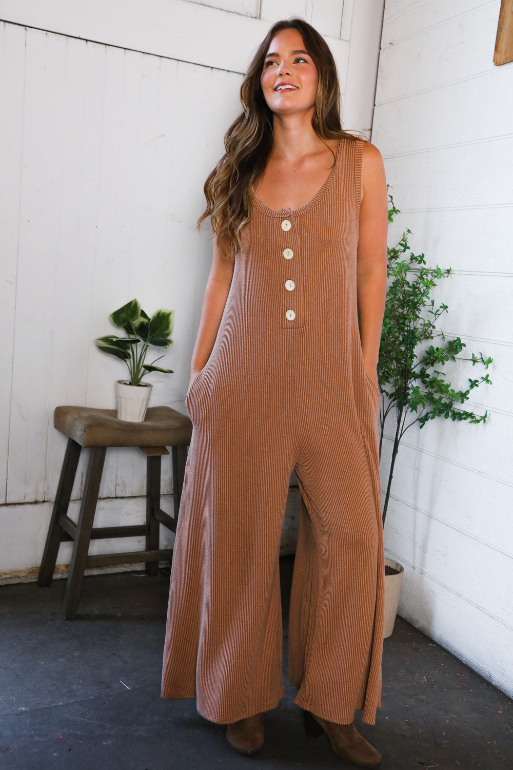 Easy Does It Wide Leg Jumper-Modish Lily, Tecumseh Michigan