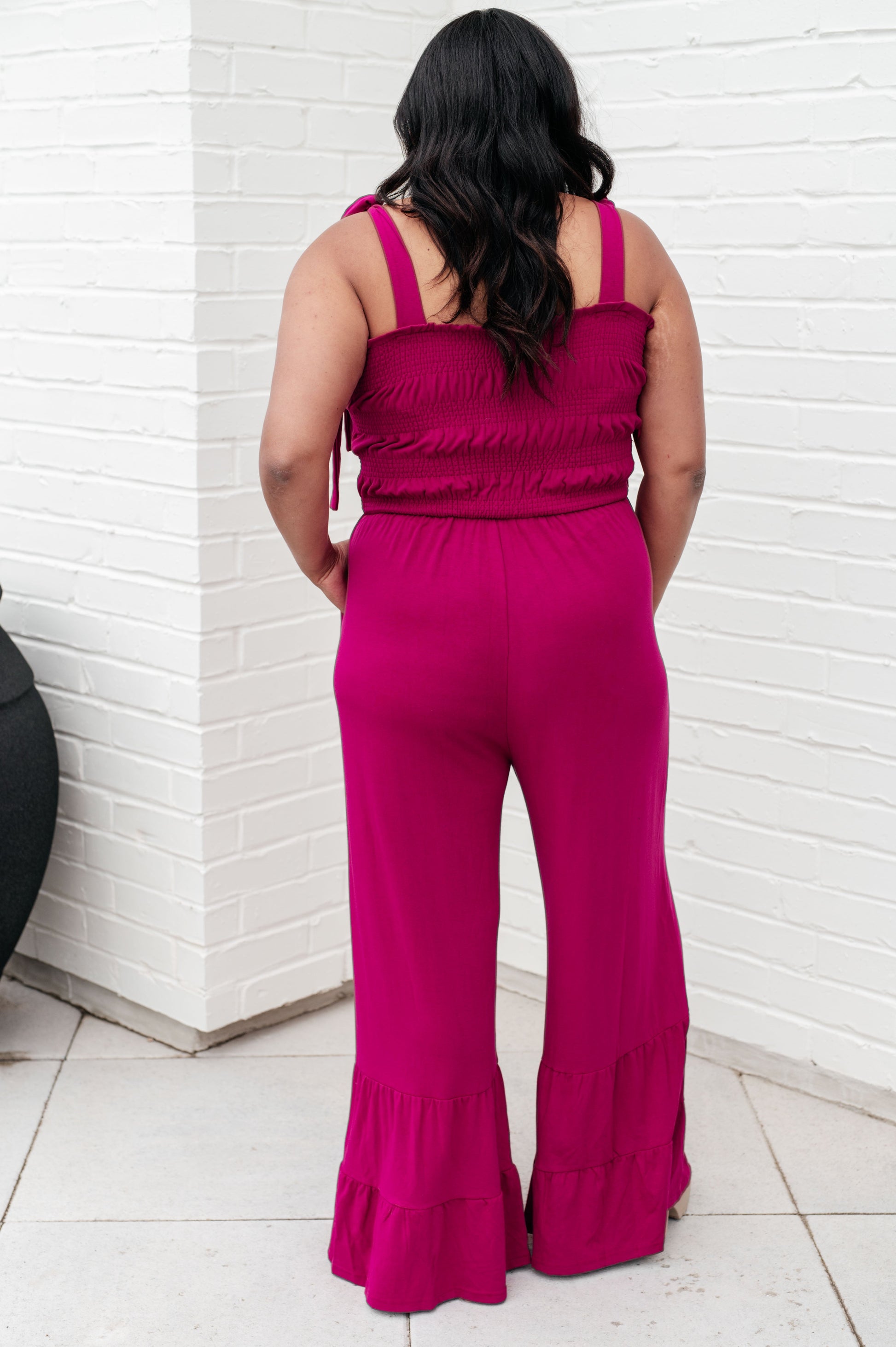 Almost Available Flared Jumpsuit-Jumpsuits & Rompers-Modish Lily, Tecumseh Michigan