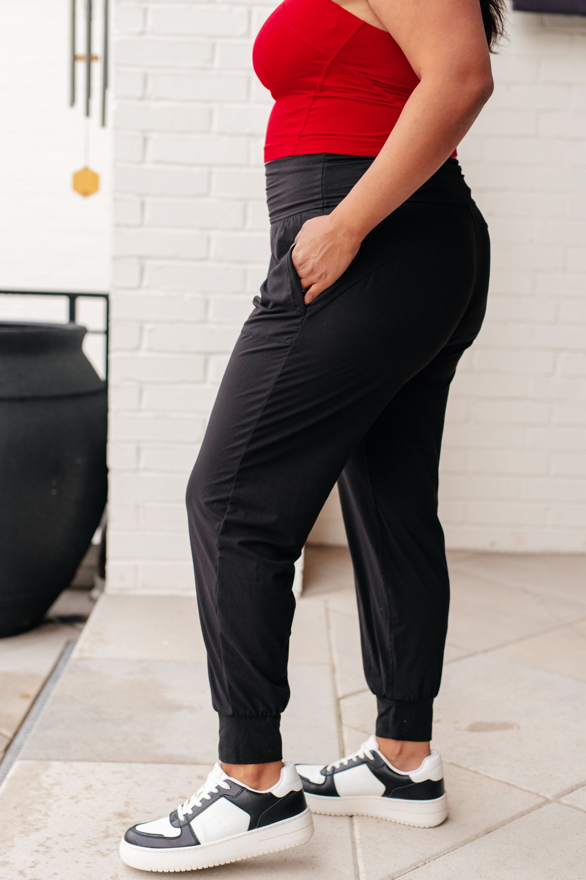 Always Accelerating Joggers in Black-Athleisure-Modish Lily, Tecumseh Michigan