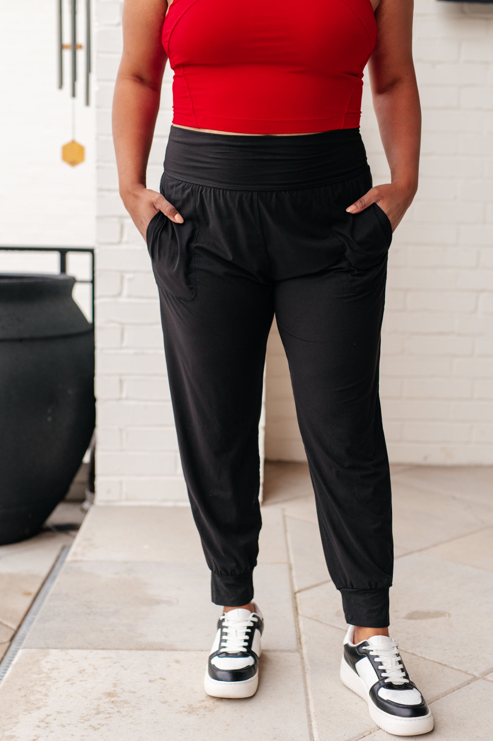 Always Accelerating Joggers in Black-Athleisure-Modish Lily, Tecumseh Michigan