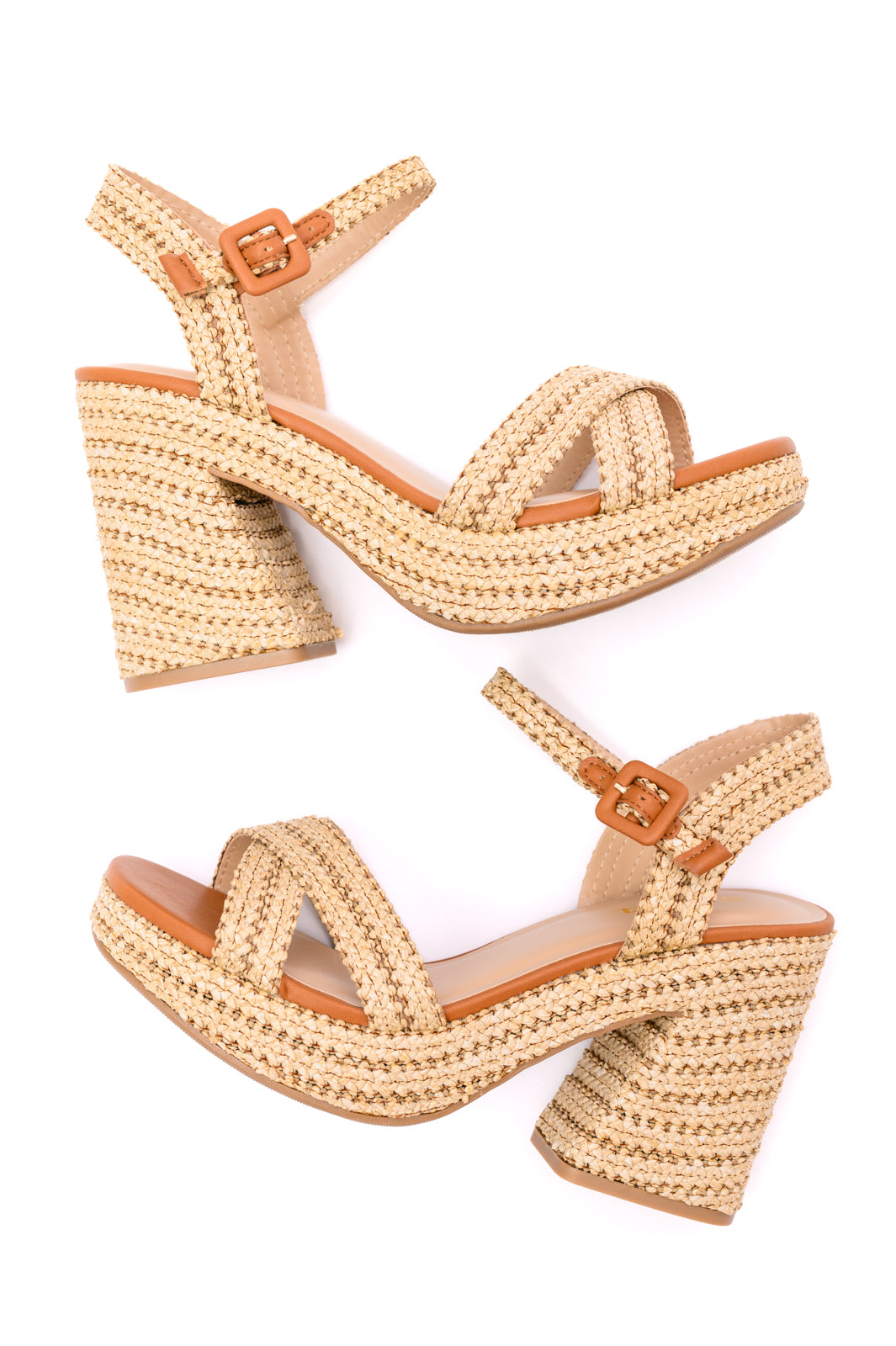 Bon Voyage Rope Woven Heel Shoes- 6/6/2024-Shoes-Modish Lily, Tecumseh Michigan