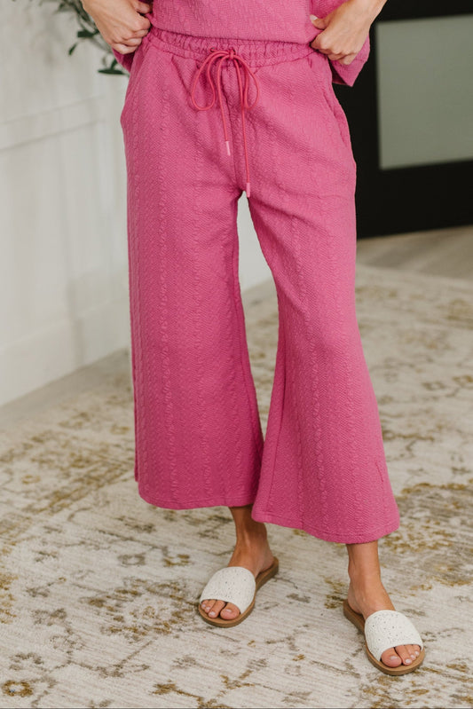 Can't Quit You Cropped Flair Bottoms in Magenta-Womens-Modish Lily, Tecumseh Michigan