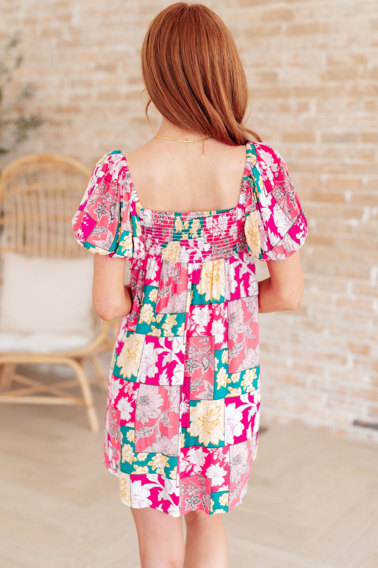 Can't Resist It Balloon Sleeve Dress-Dresses-Modish Lily, Tecumseh Michigan