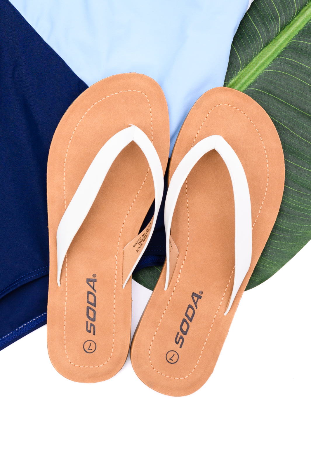 Sandy Shores Flip Flops-Shoes-Modish Lily, Tecumseh Michigan