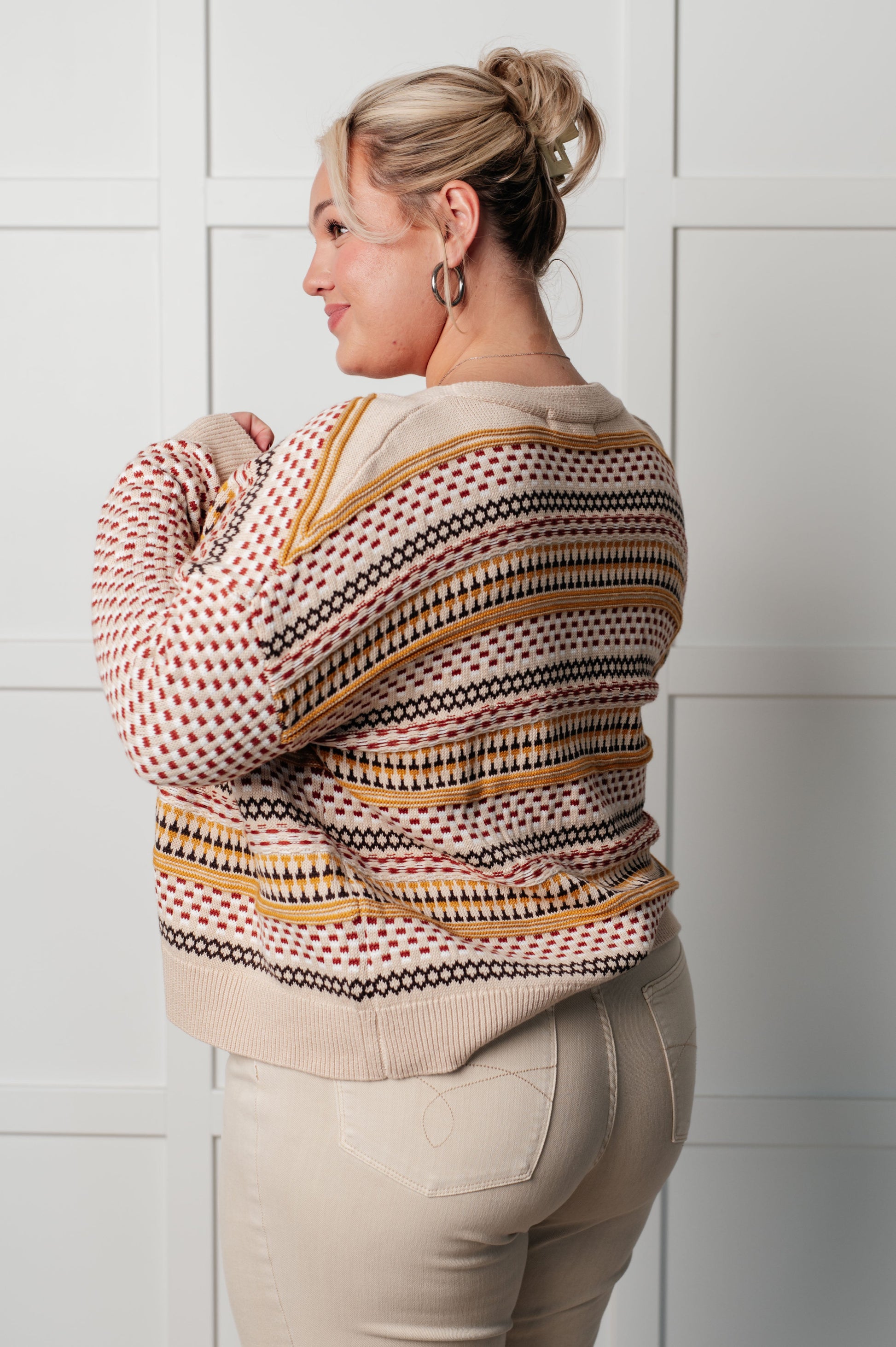 Effortless Elements Striped Cardigan-Layers-Modish Lily, Tecumseh Michigan