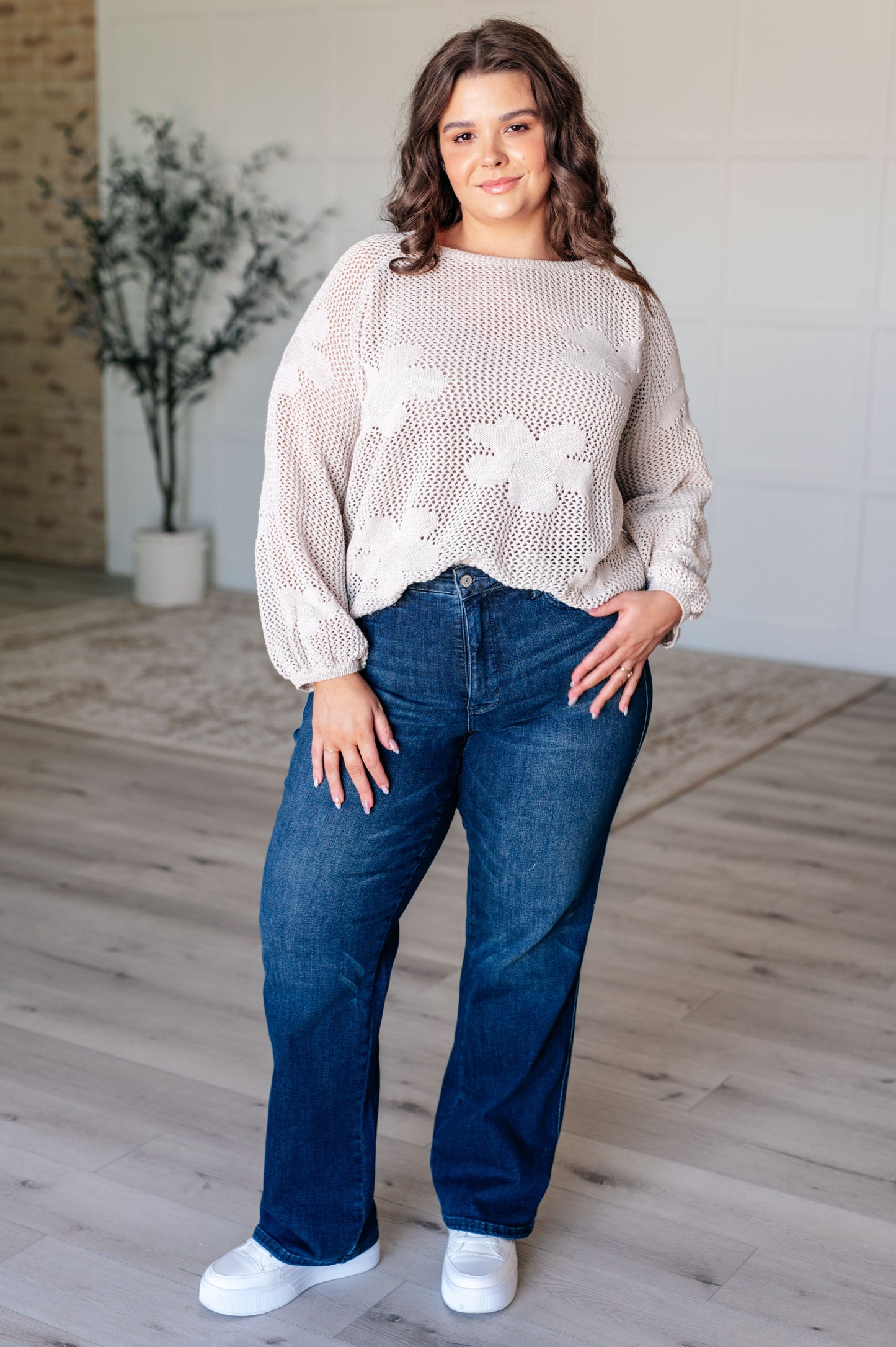 Embracing It All Boatneck Sweater-Tops-Modish Lily, Tecumseh Michigan