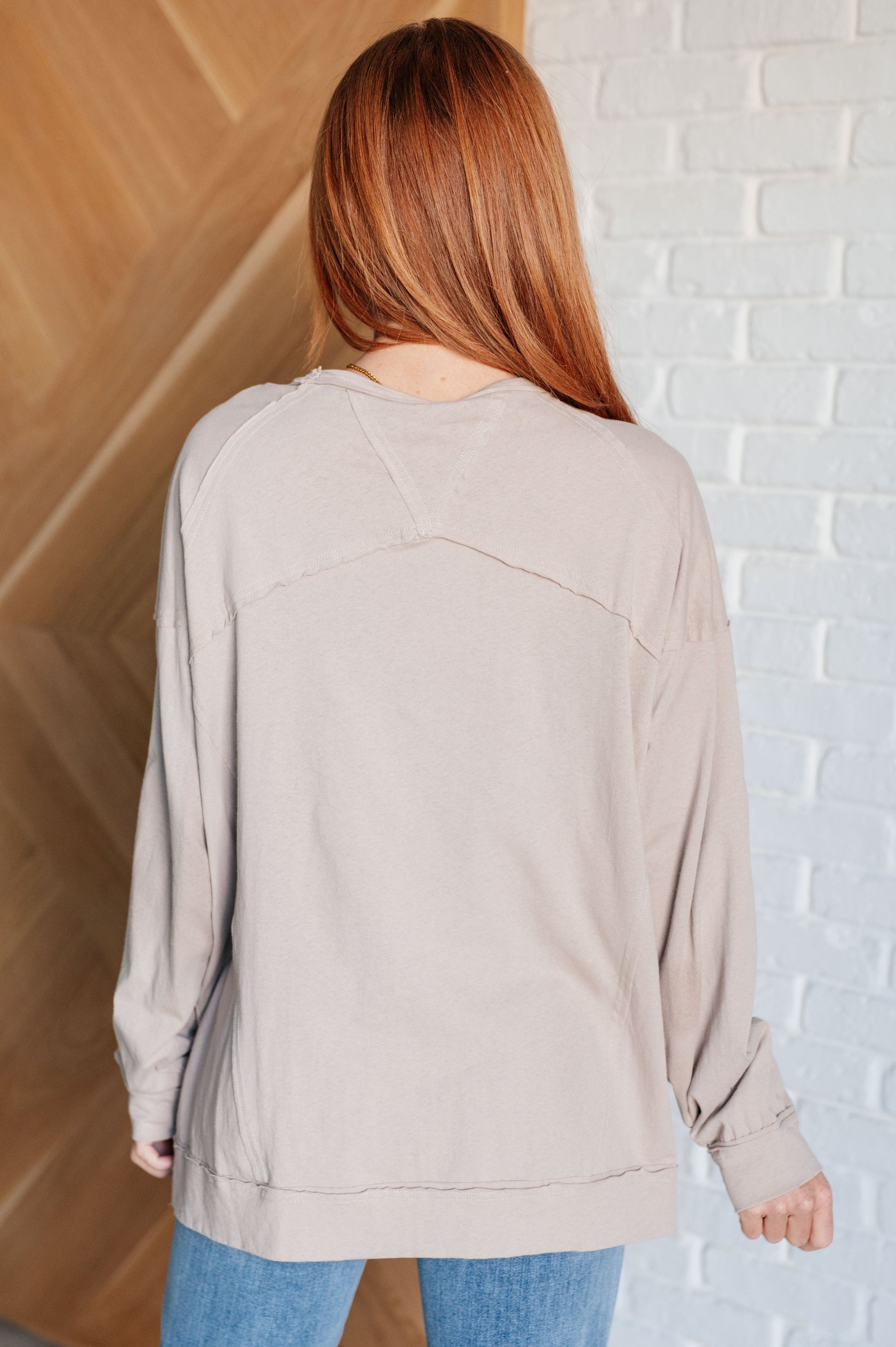 Feels Right Long Sleeve Top-Tops-Modish Lily, Tecumseh Michigan