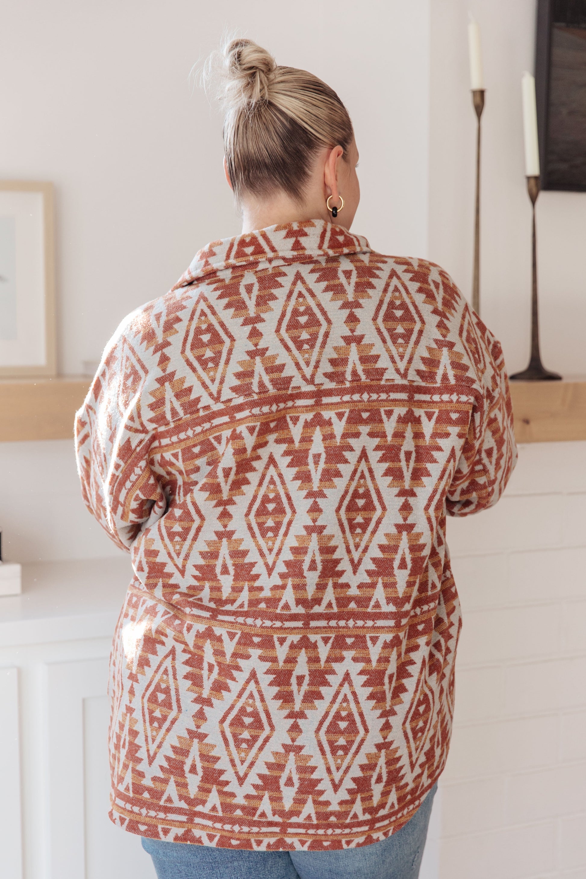 Gather Round Aztec Shacket-Layers-Modish Lily, Tecumseh Michigan