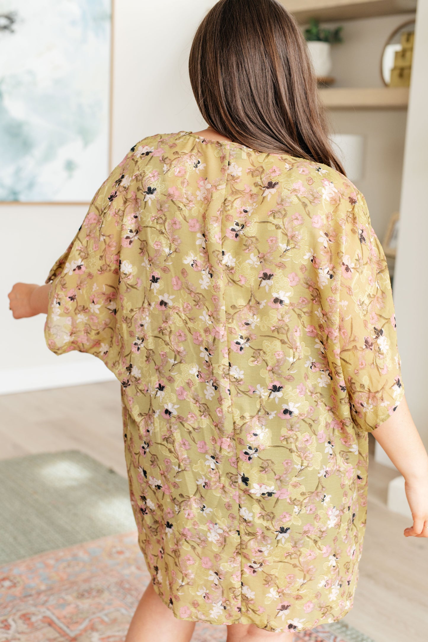 Go Anywhere Floral Kimono-Layers-Modish Lily, Tecumseh Michigan