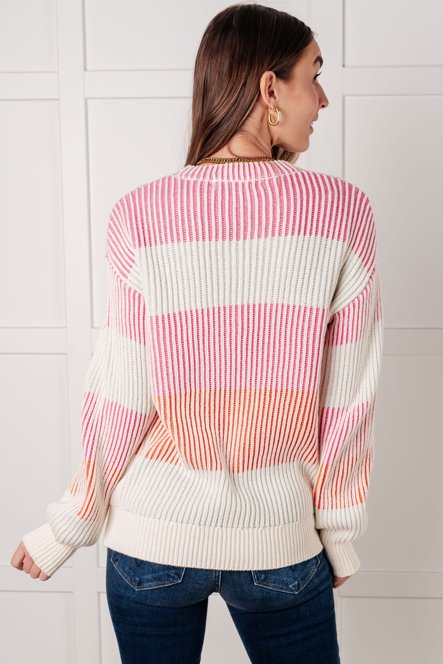 Matchmaker Striped Ribbed Top-Tops-Modish Lily, Tecumseh Michigan