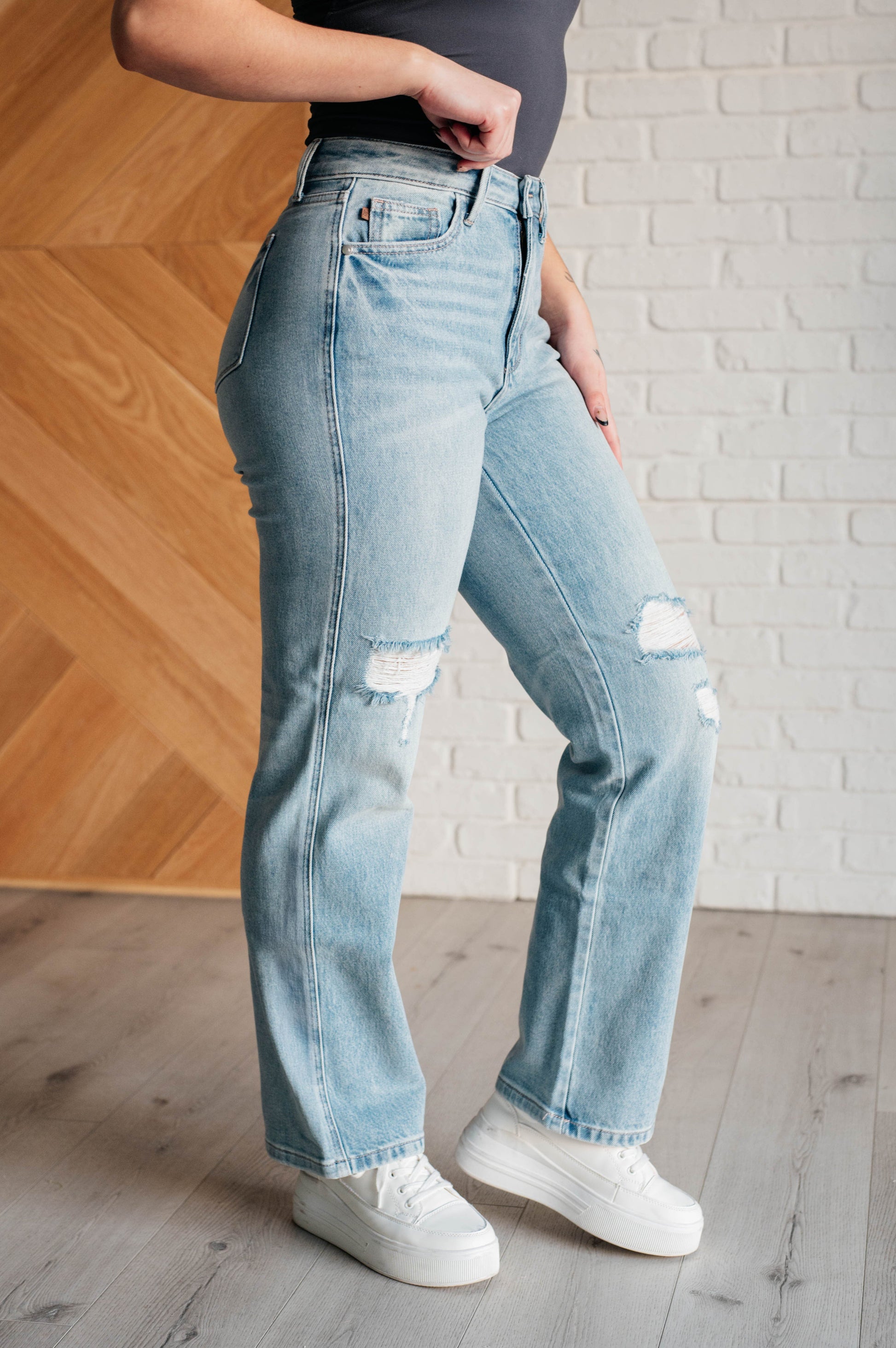 Patricia High Rise Rigid Magic 90's Straight Jeans-Womens-Modish Lily, Tecumseh Michigan