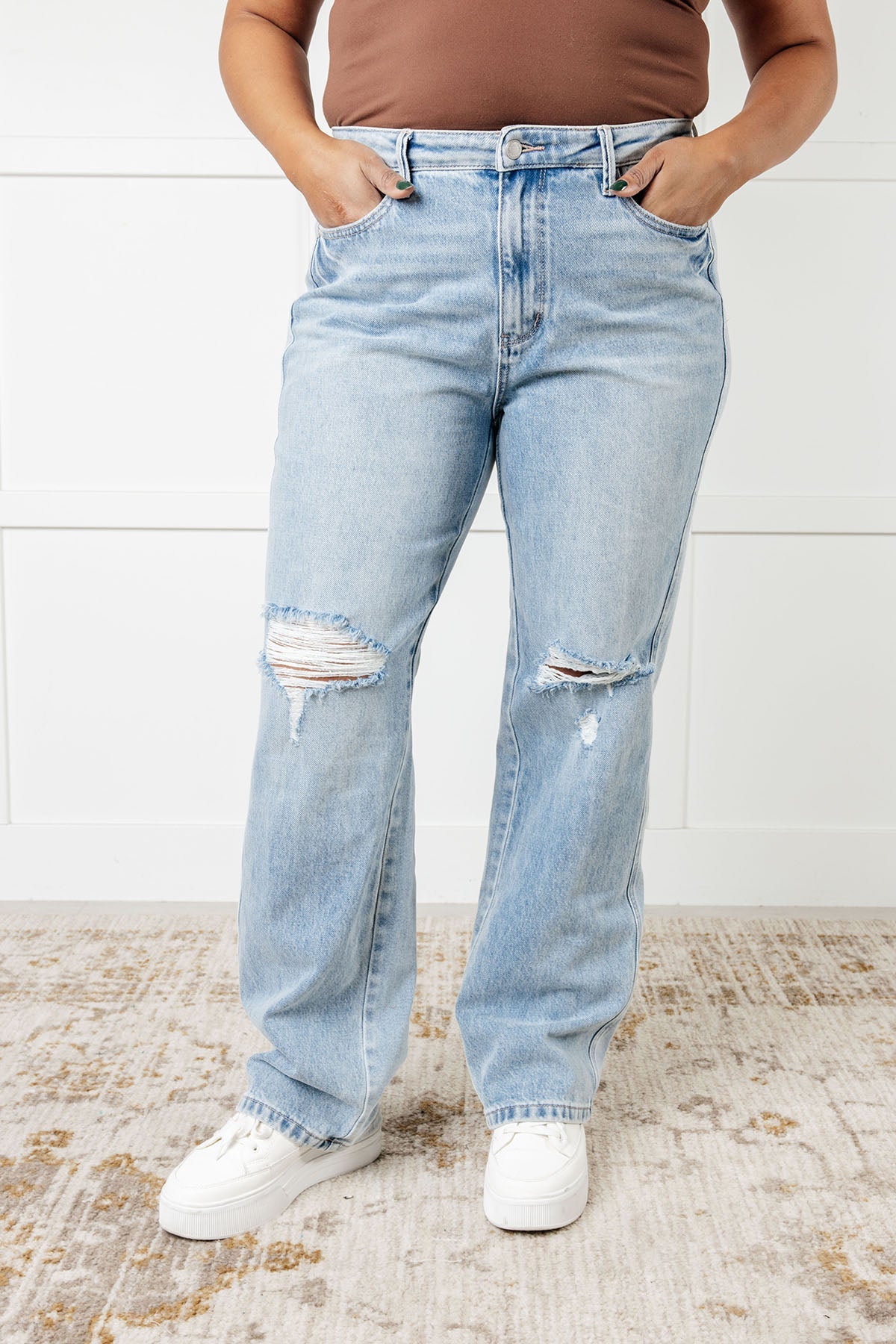 Patricia High Rise Rigid Magic 90's Straight Jeans-Womens-Modish Lily, Tecumseh Michigan