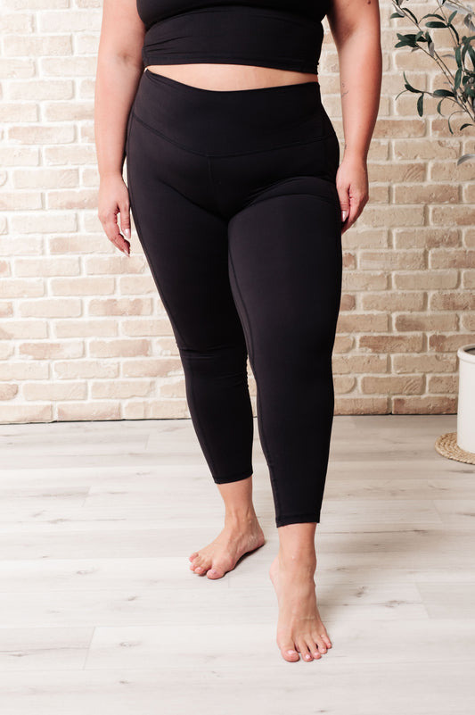 Somewhere to Start Leggings in Black-Athleisure-Modish Lily, Tecumseh Michigan