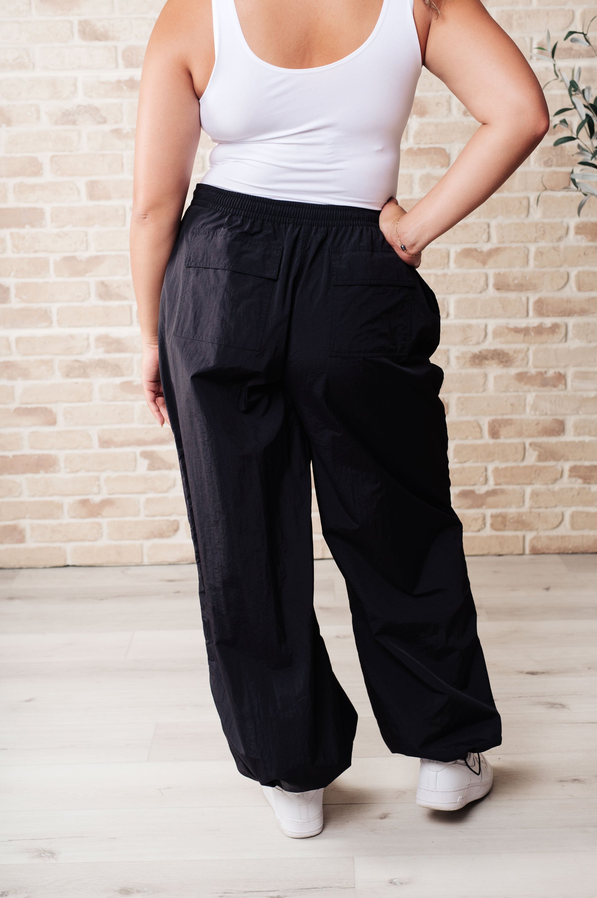 Step Up Joggers in Black-Athleisure-Modish Lily, Tecumseh Michigan