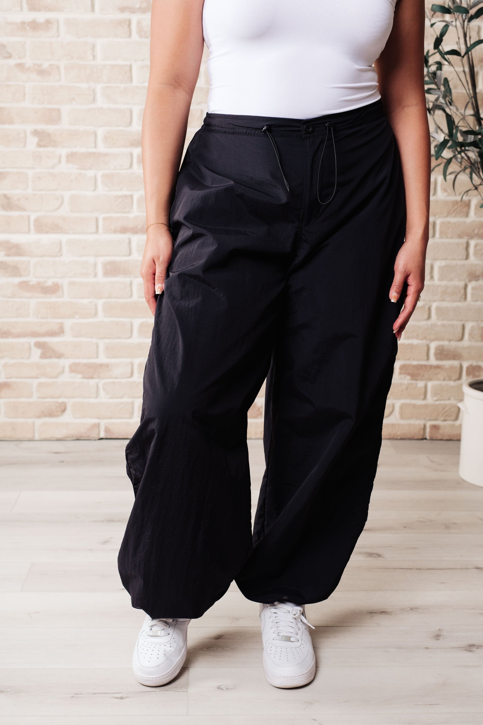 Step Up Joggers in Black-Athleisure-Modish Lily, Tecumseh Michigan