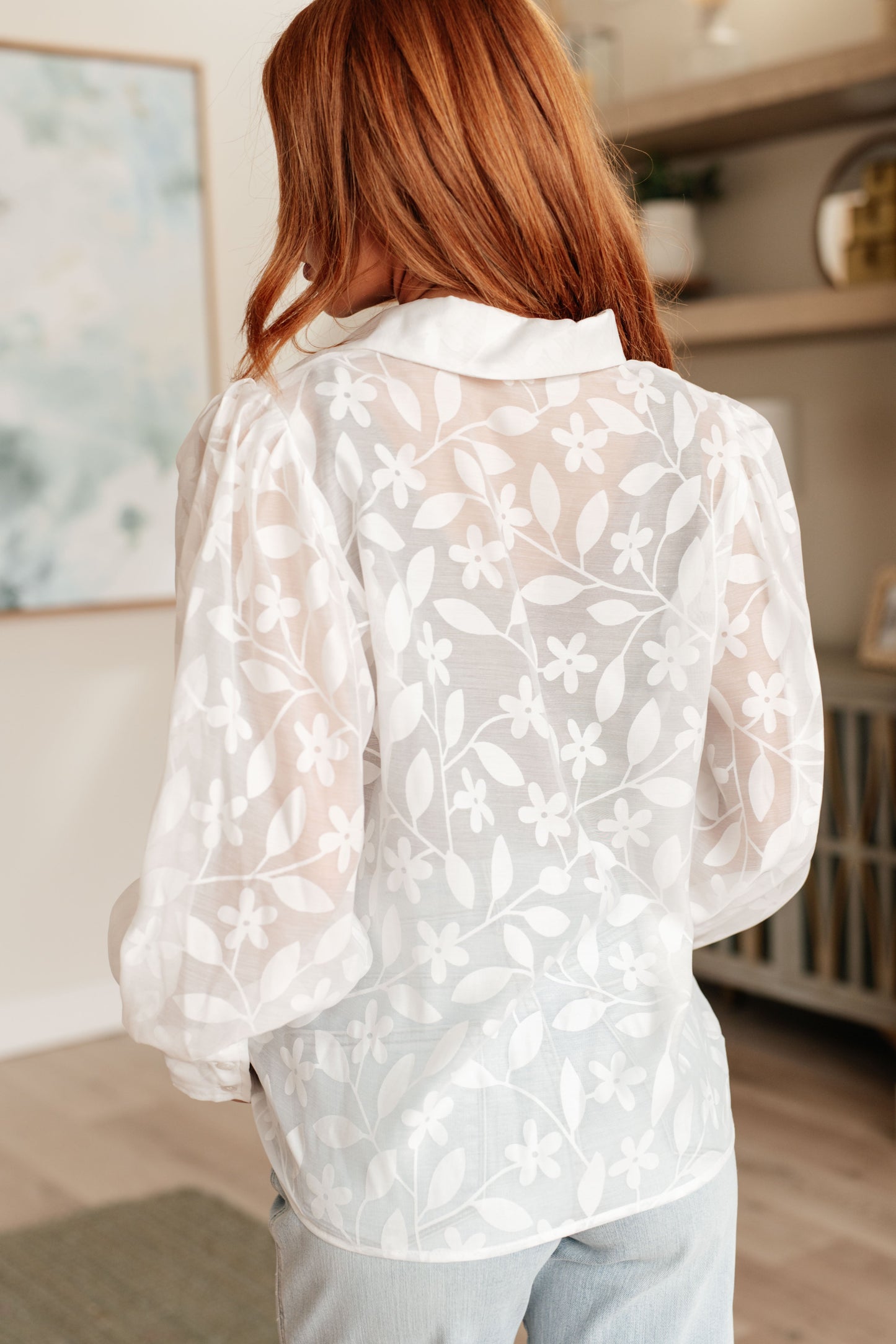 Sweet Serotonin Lace Button Up-Tops-Modish Lily, Tecumseh Michigan