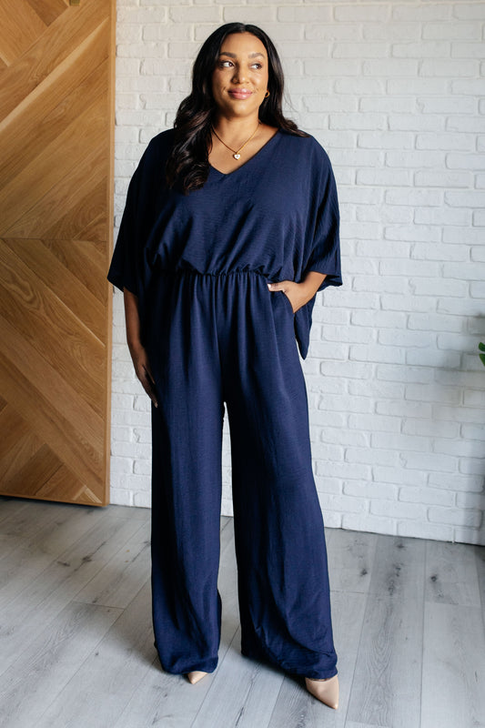 Up to Something Wide Leg Jumpsuit-Jumpsuits & Rompers-Modish Lily, Tecumseh Michigan