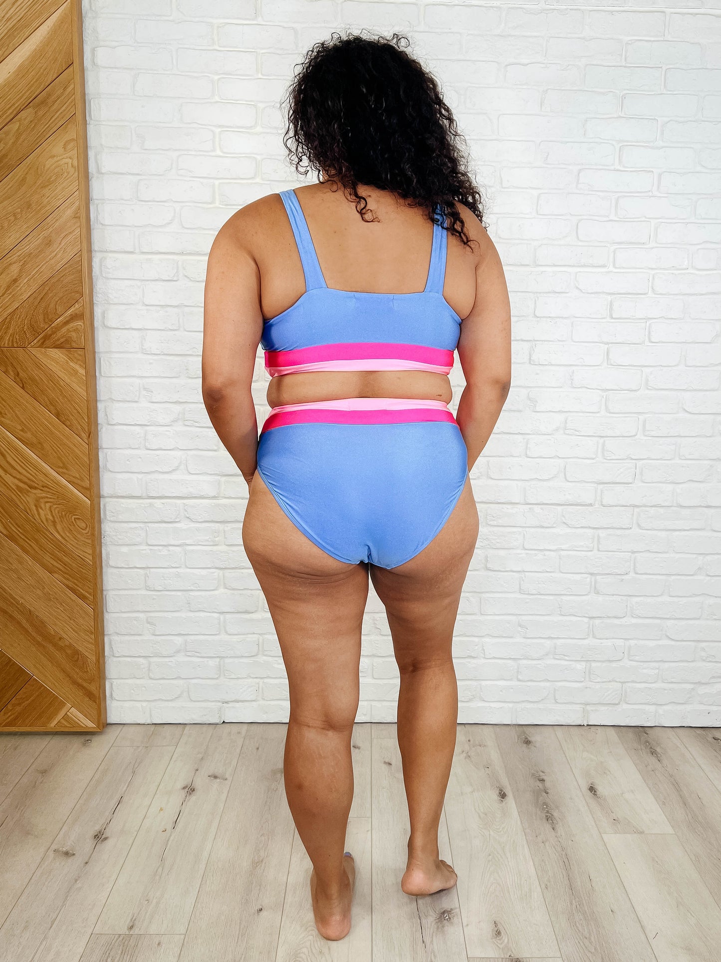 Venice Color Block Swim Bottoms-Swimwear-Modish Lily, Tecumseh Michigan