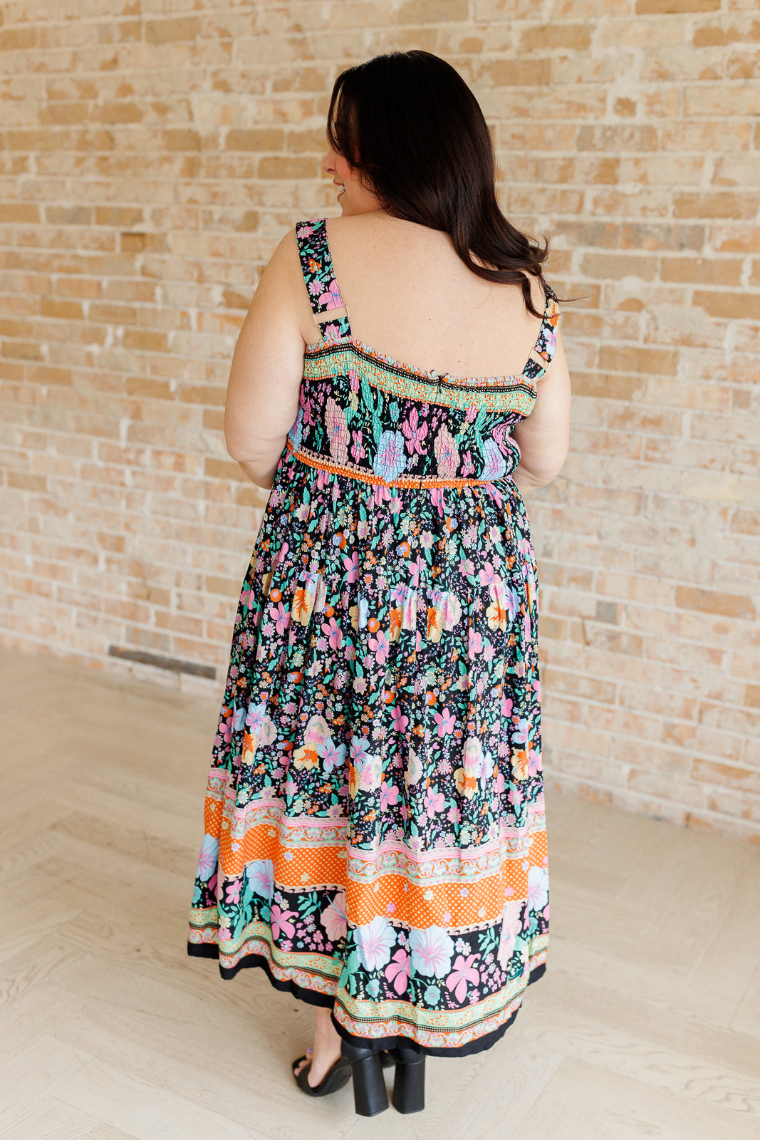 You Can Count On It Floral Summer Dress-Dresses-Modish Lily, Tecumseh Michigan