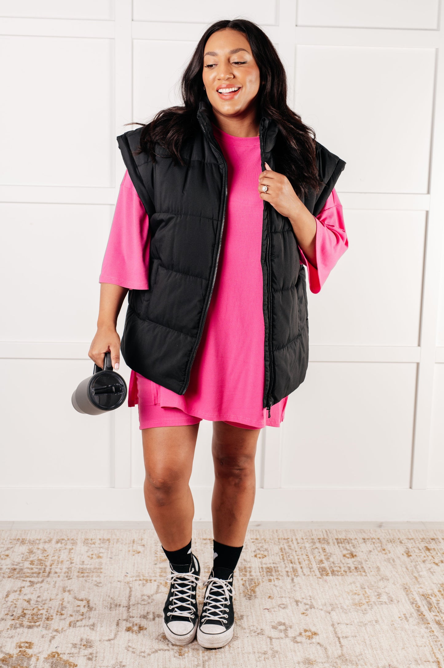 Stadium Seating Puffer Vest-Layers-Modish Lily, Tecumseh Michigan