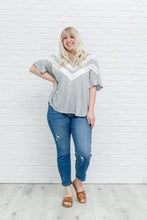 Load image into Gallery viewer, Break Away Top In Gray-Womens-Modish Lily, Tecumseh Michigan
