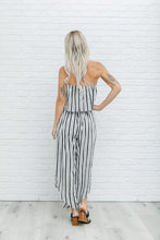 Load image into Gallery viewer, Modern Stripes Sleeveless Jumpsuit-Womens-Modish Lily, Tecumseh Michigan
